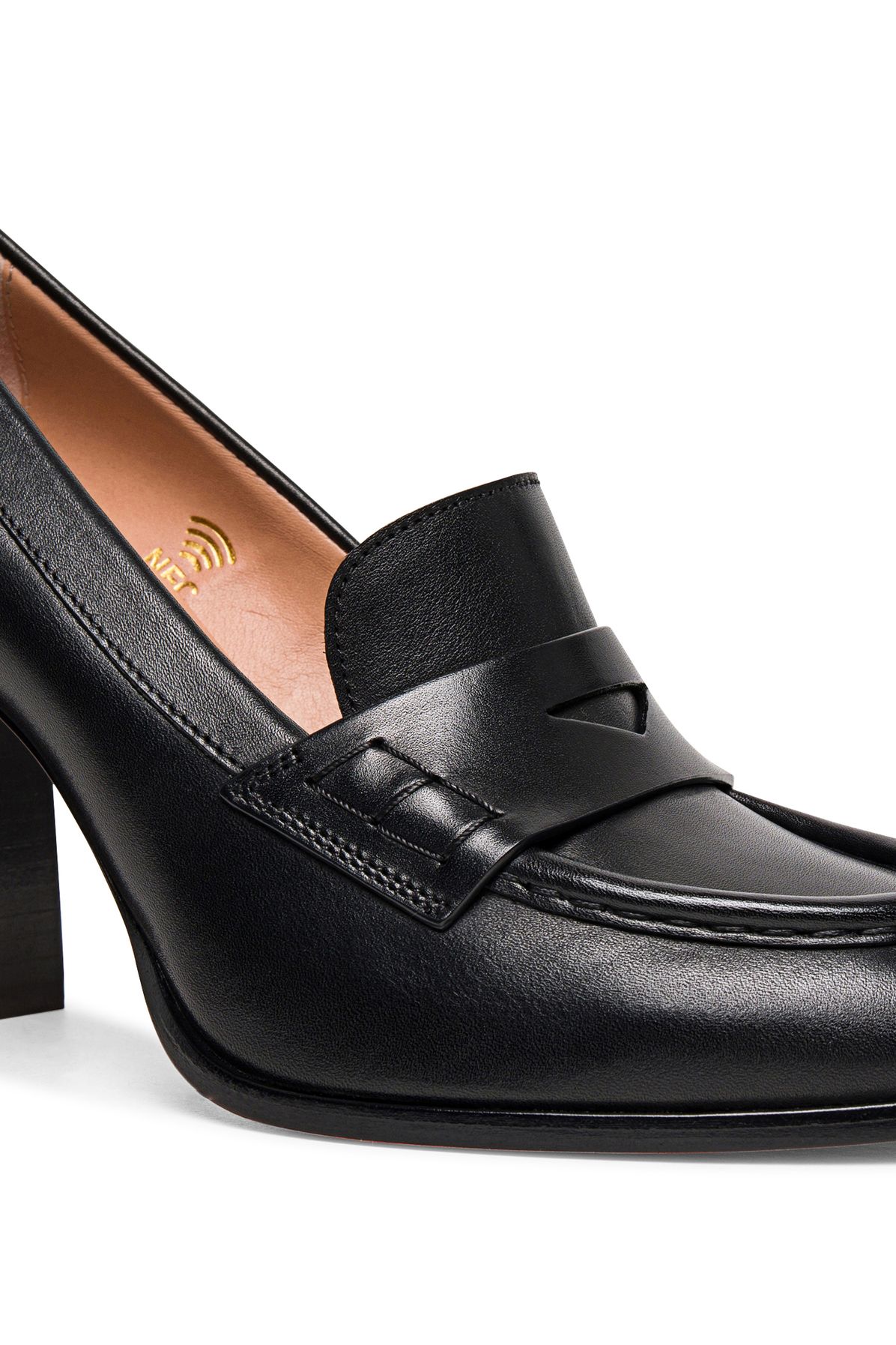 Santoni Leather high-heel pumps