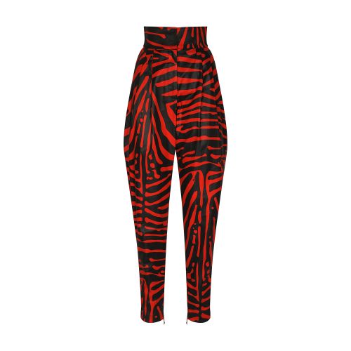 Dolce & Gabbana Zebra-print drill pants