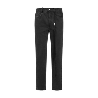 Ann Demeulemeester Gill 5-pockets standard trousers faded denim