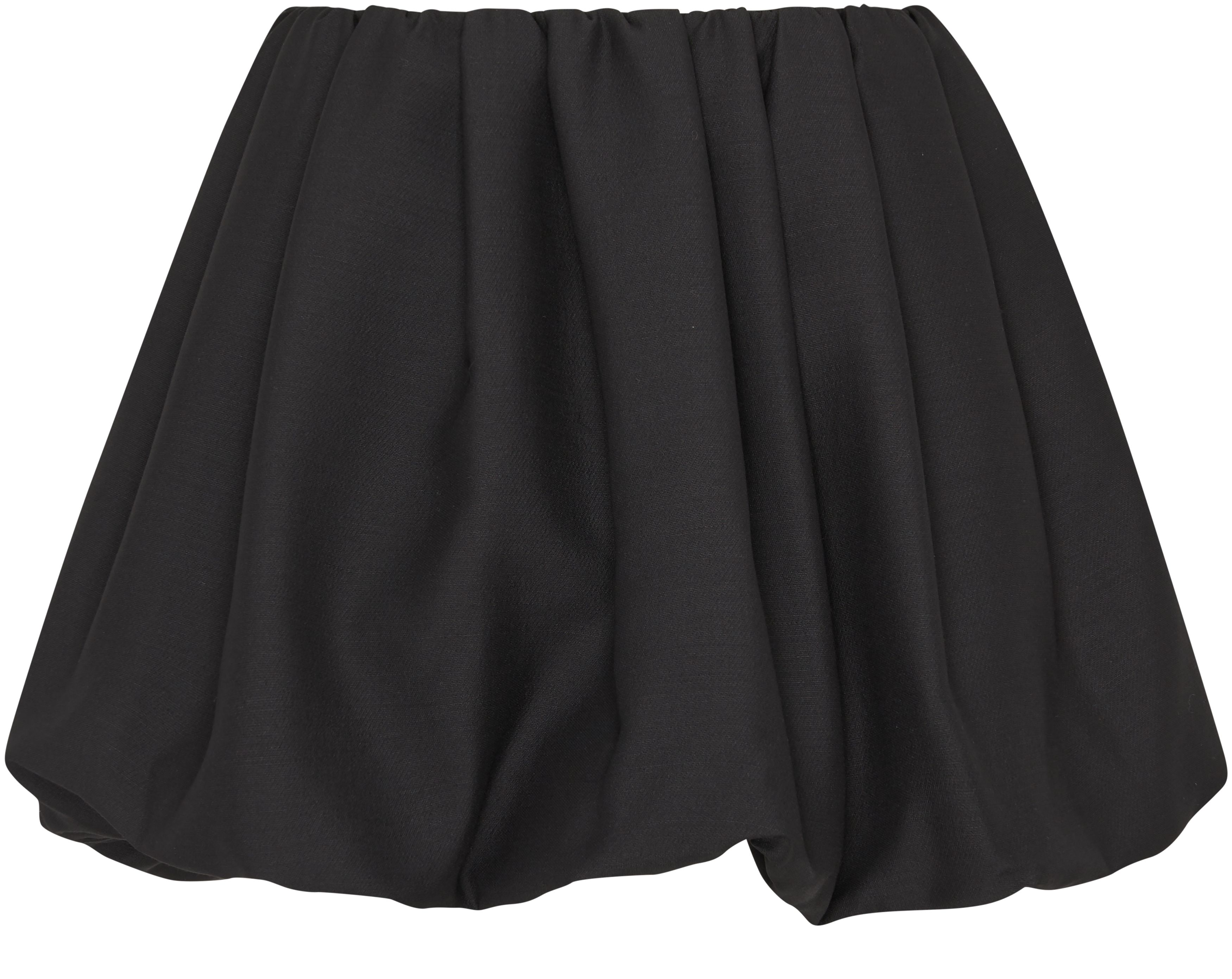 VALENTINO GARAVANI Crepe couture puffy skirt