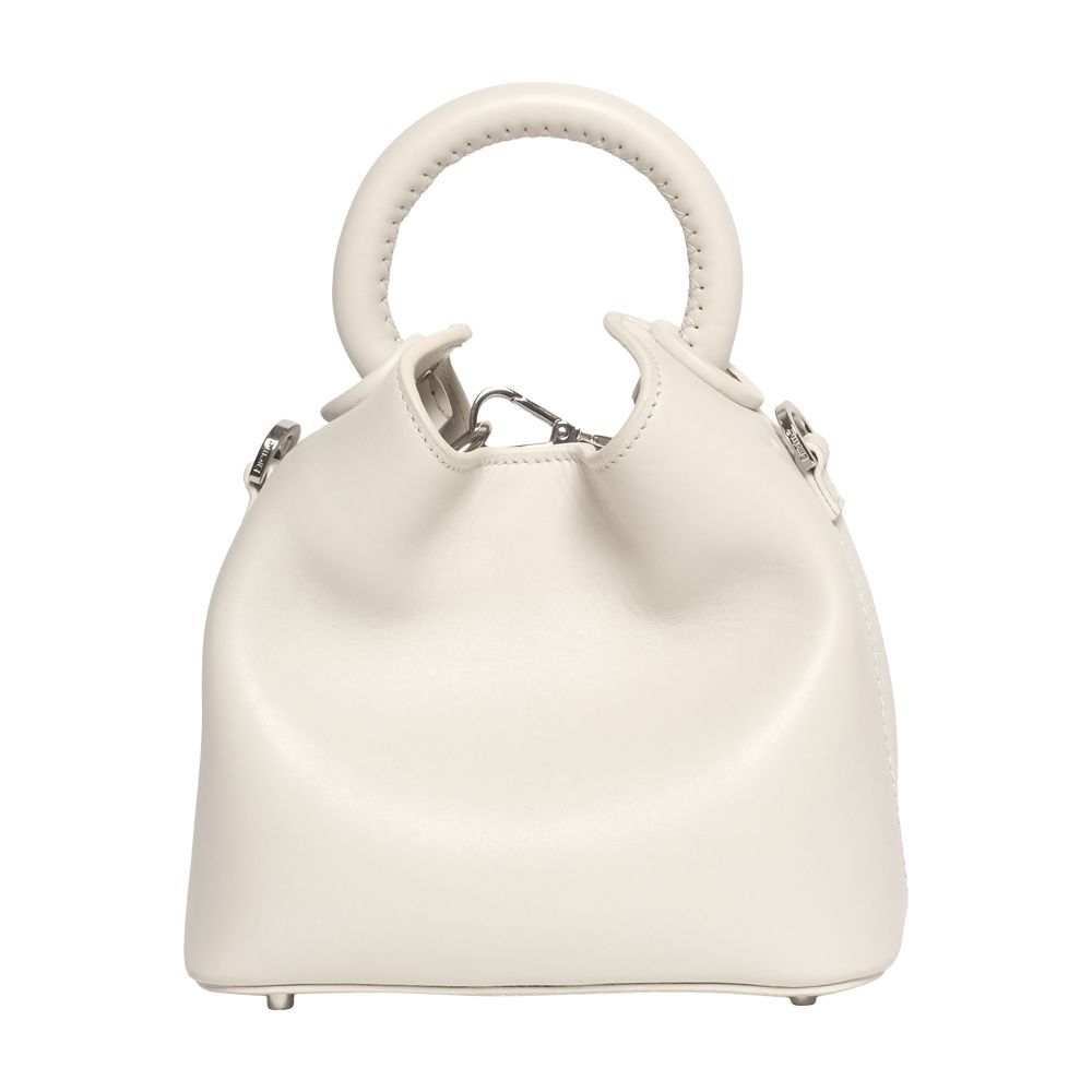 Elleme Madeleine small leather bag with silver hardware