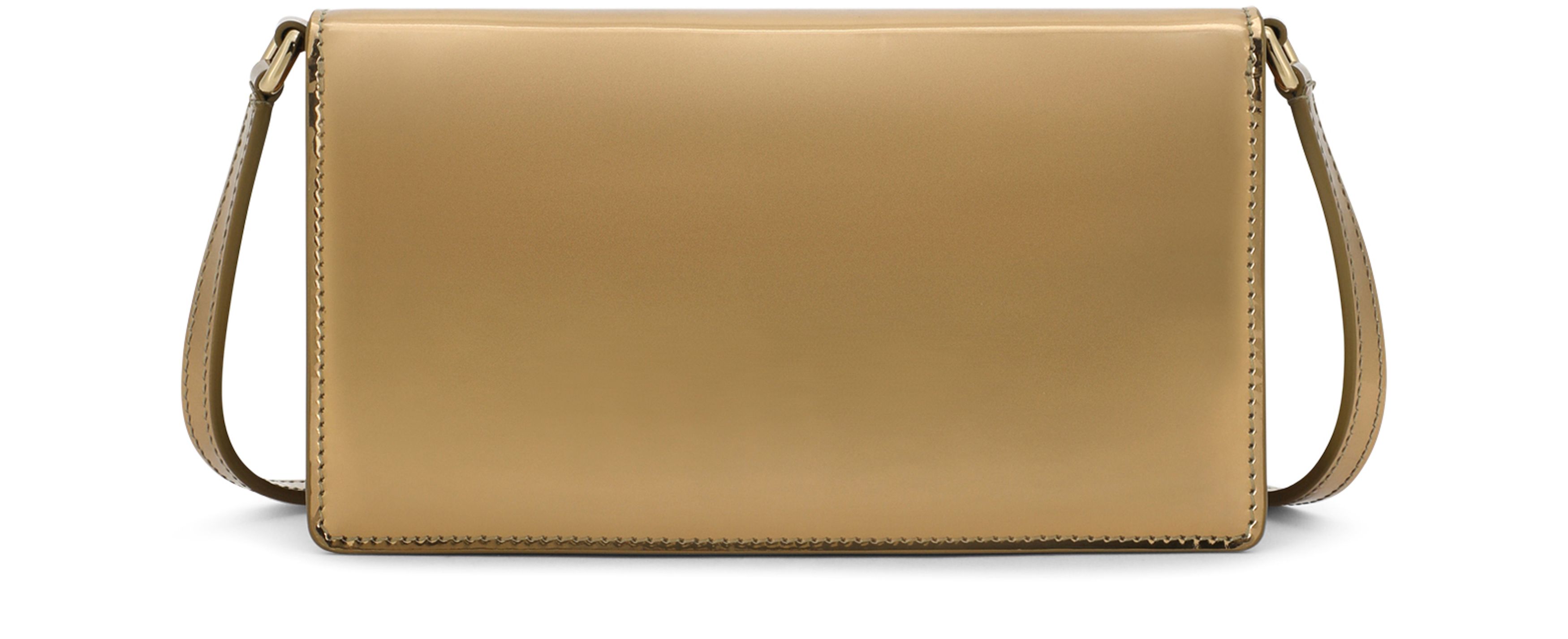 Dolce & Gabbana Phone bag with branded maxi-plate