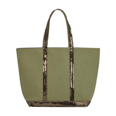  Canvas L cabas tote