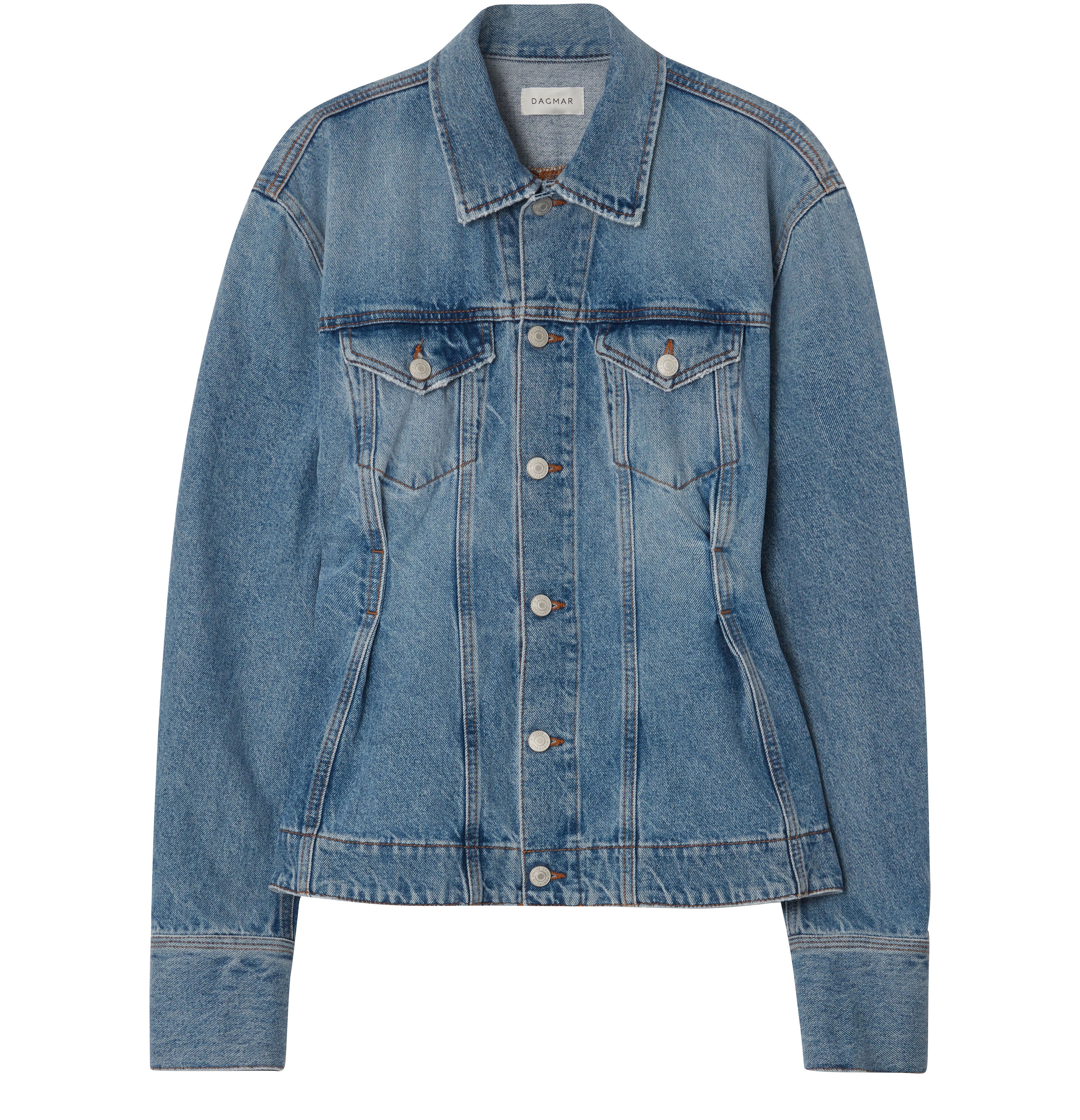  Fitted denim jacket