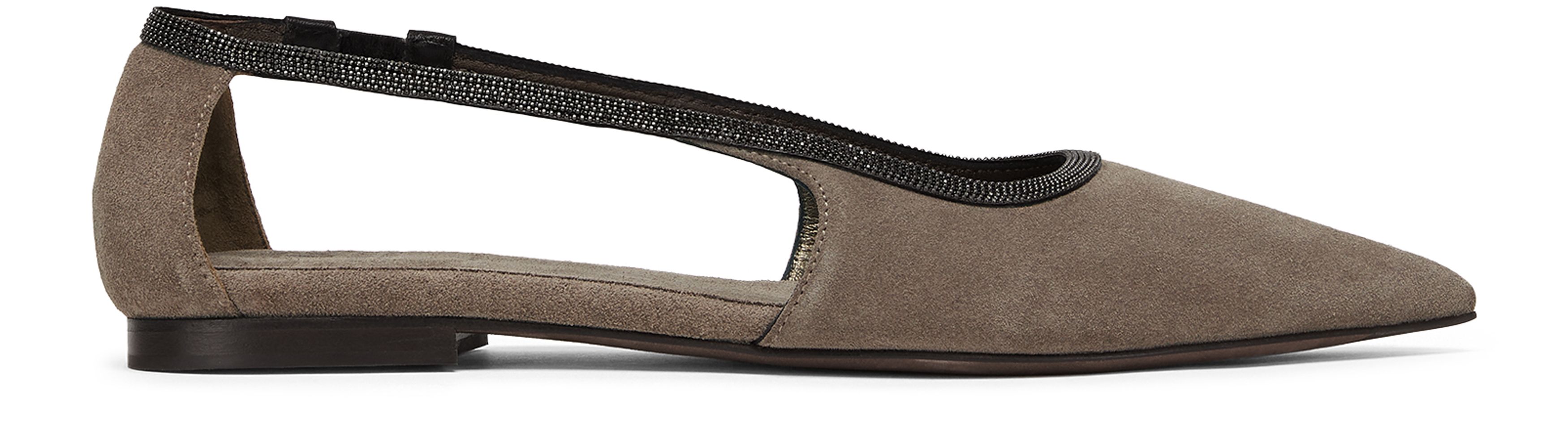 Brunello Cucinelli Suede flats