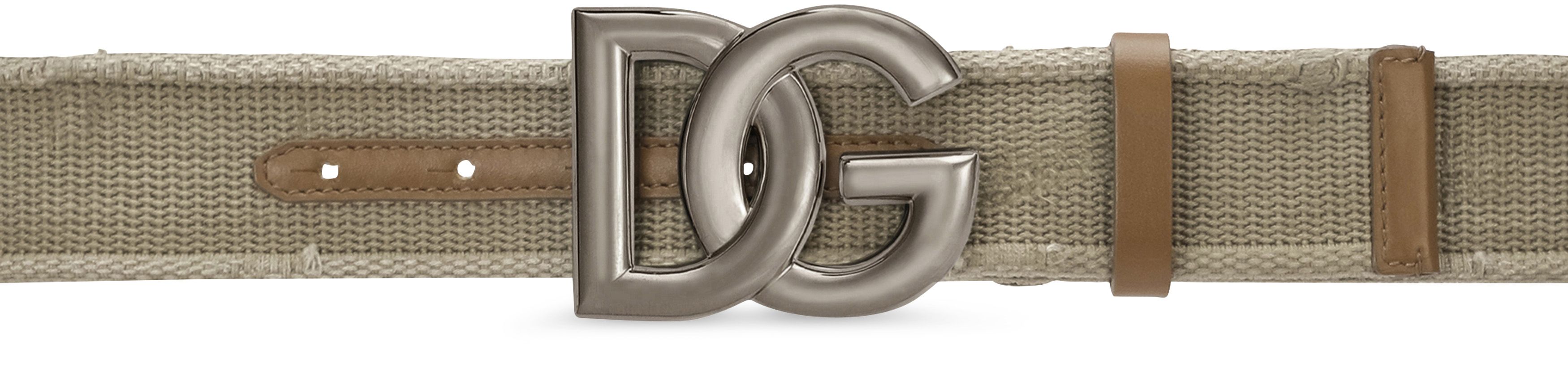 Dolce & Gabbana Tape belt with DG logo