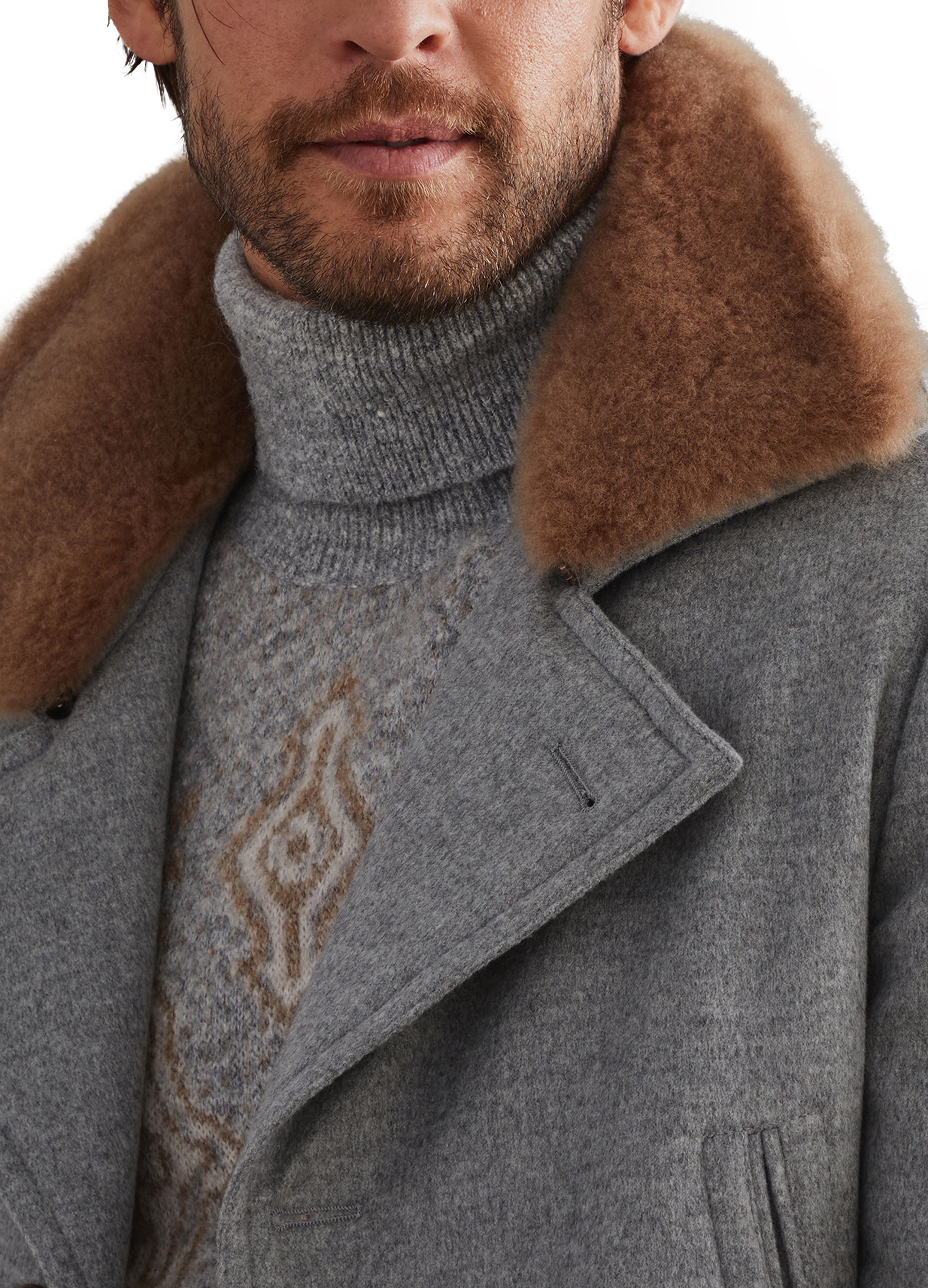 Brunello Cucinelli Cashmere beaver coat