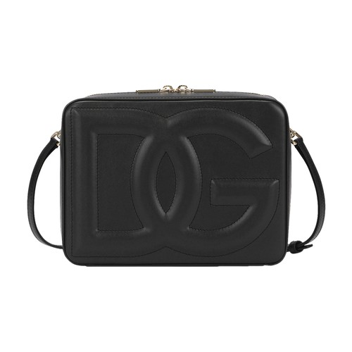 Dolce & Gabbana Medium calfskin DG Logo camera bag