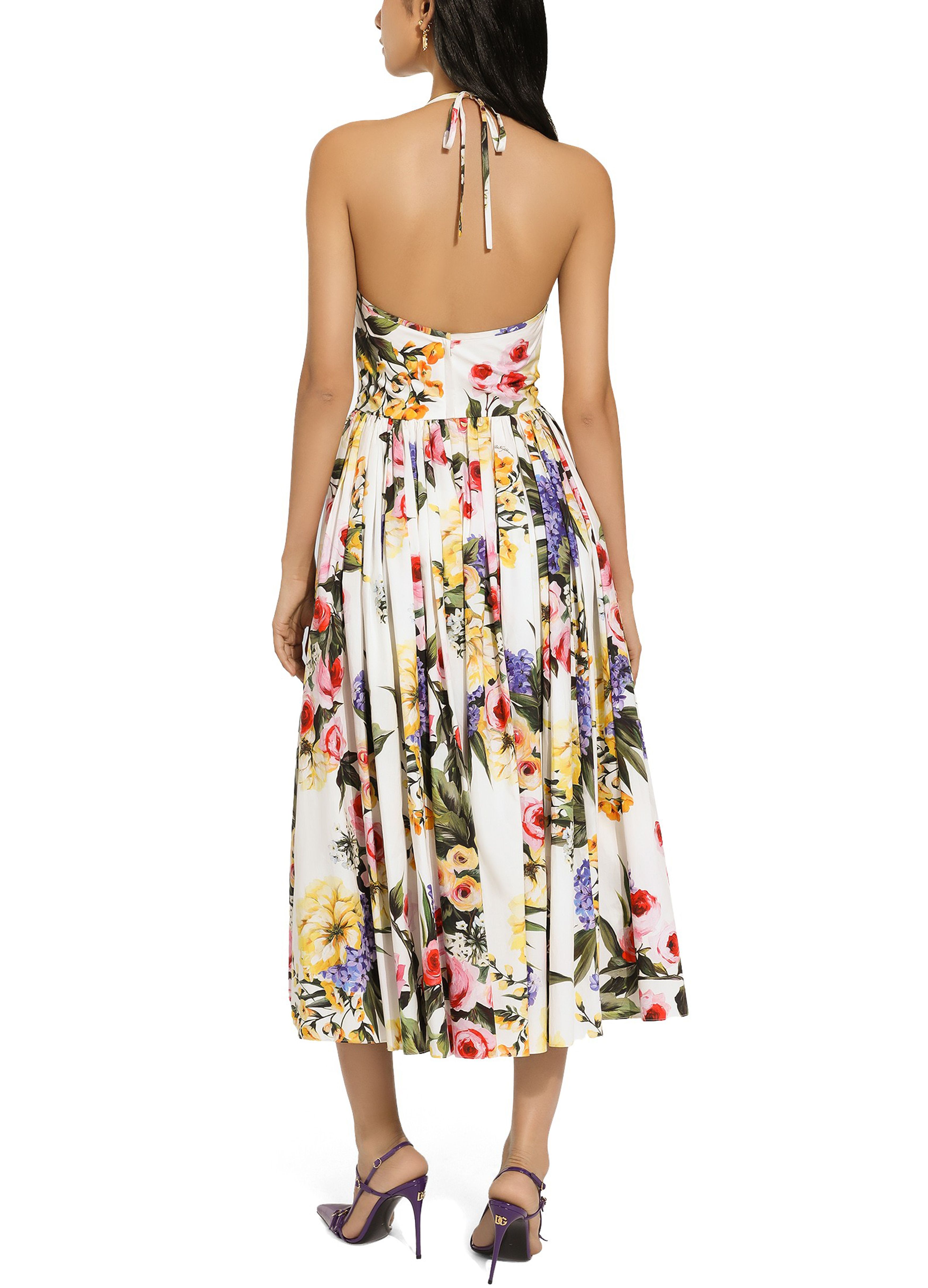 Dolce & Gabbana Calf-length cotton dress