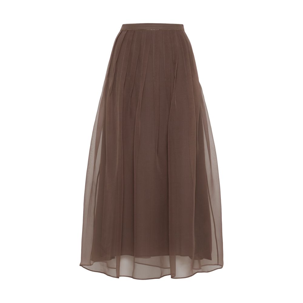 Brunello Cucinelli Pleated Midi skirt