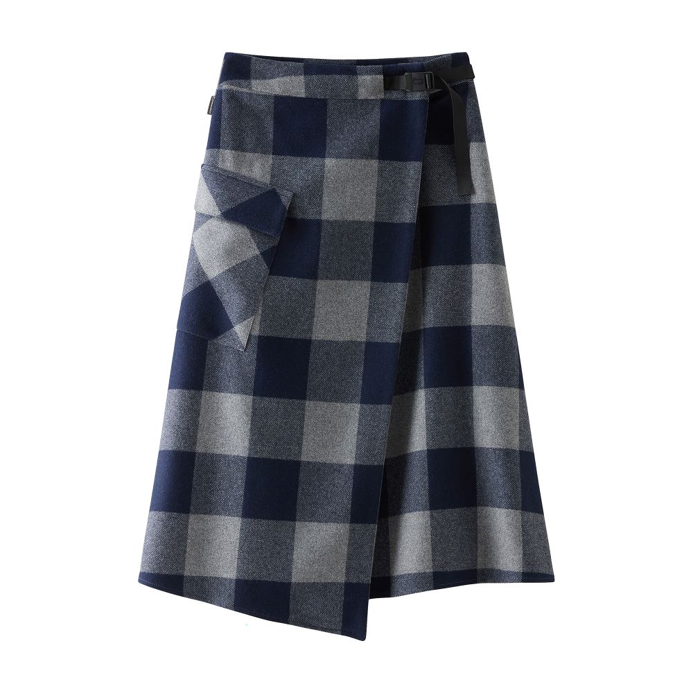 Woolrich Check skirt in Italian Wool Blend