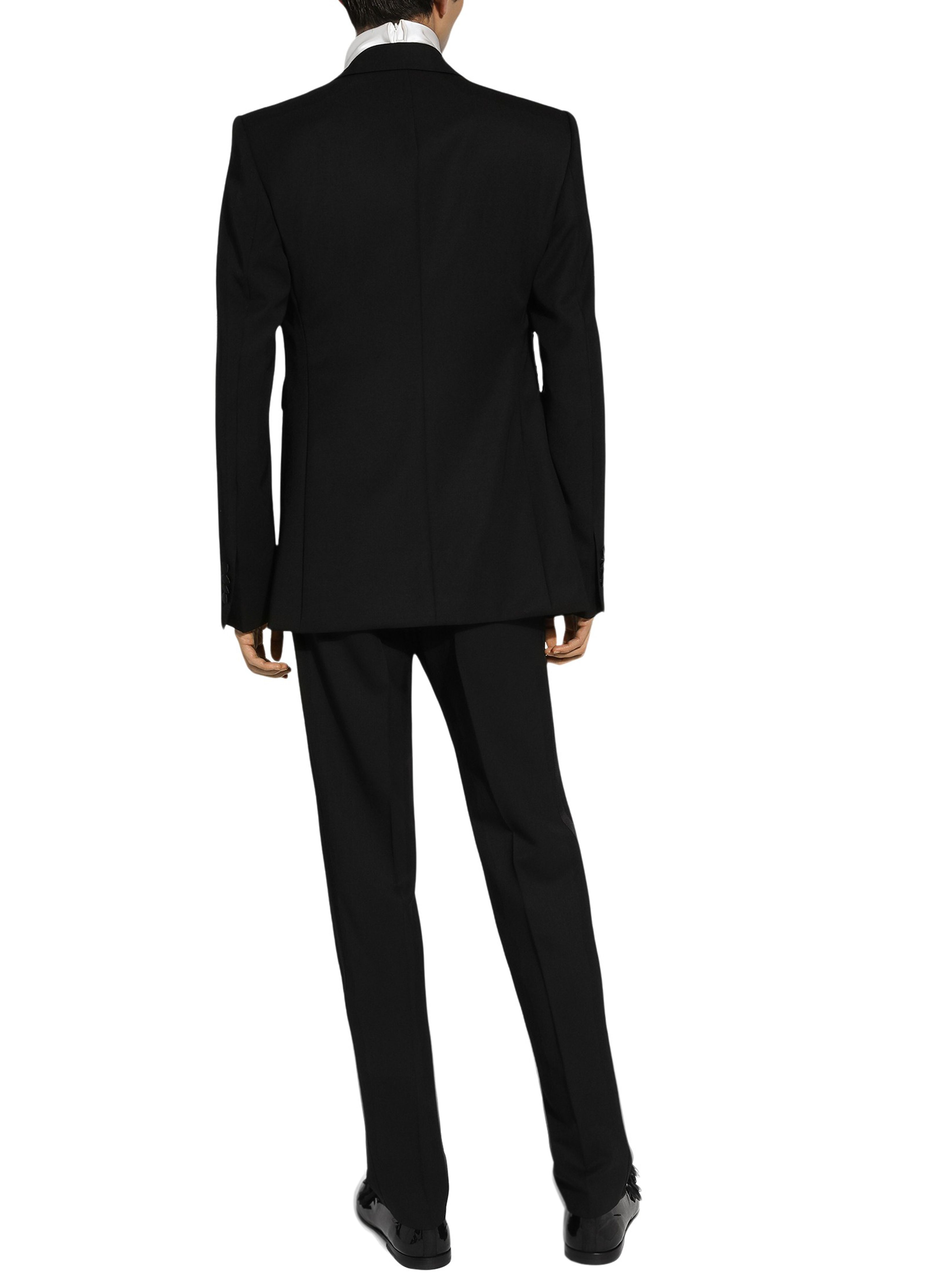 Dolce & Gabbana Loose silk turtleneck with cuffs