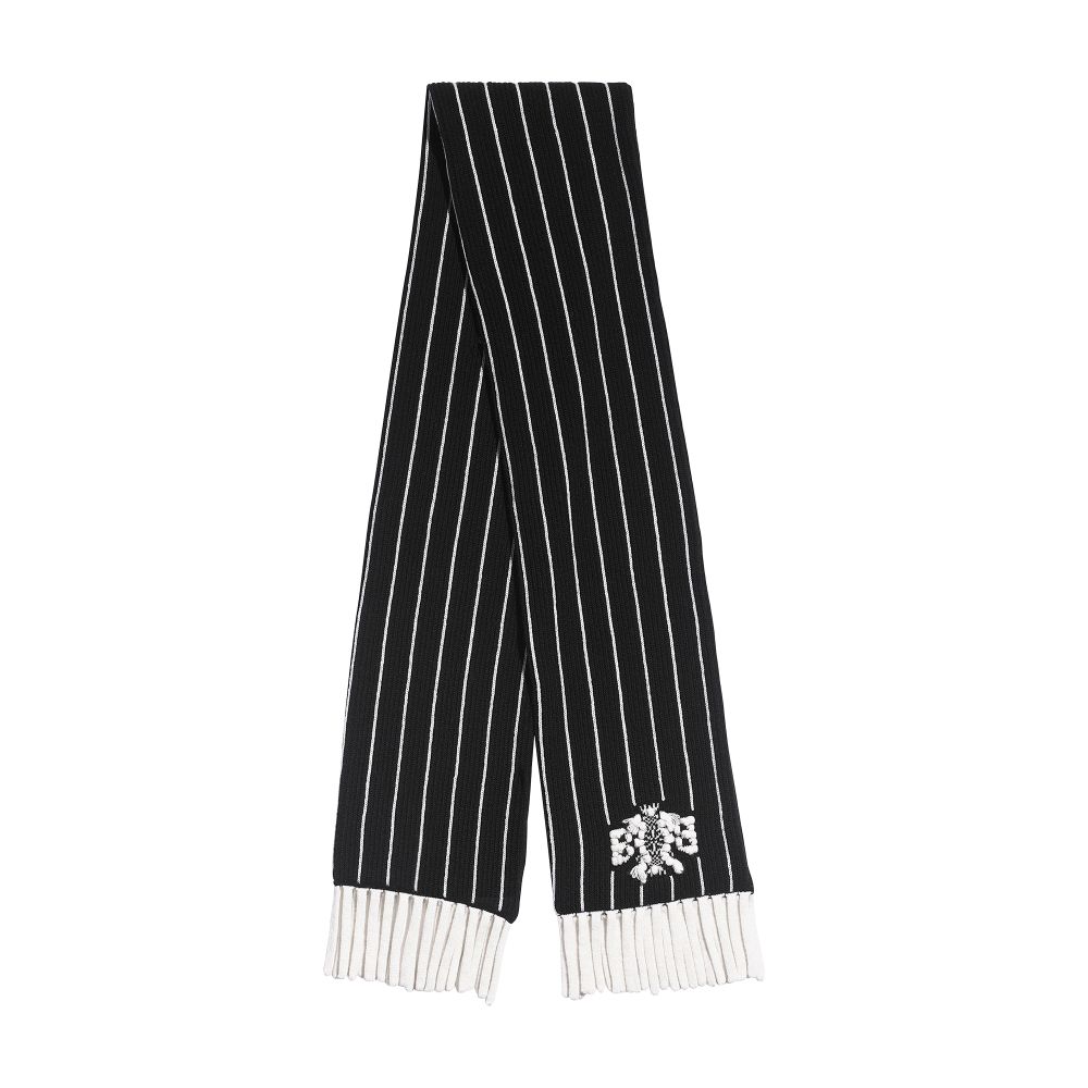 Barrie Cashmere striped scarf