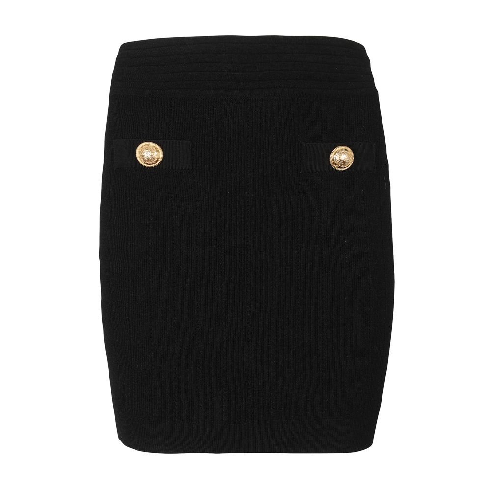 Balmain Knit mini skirt