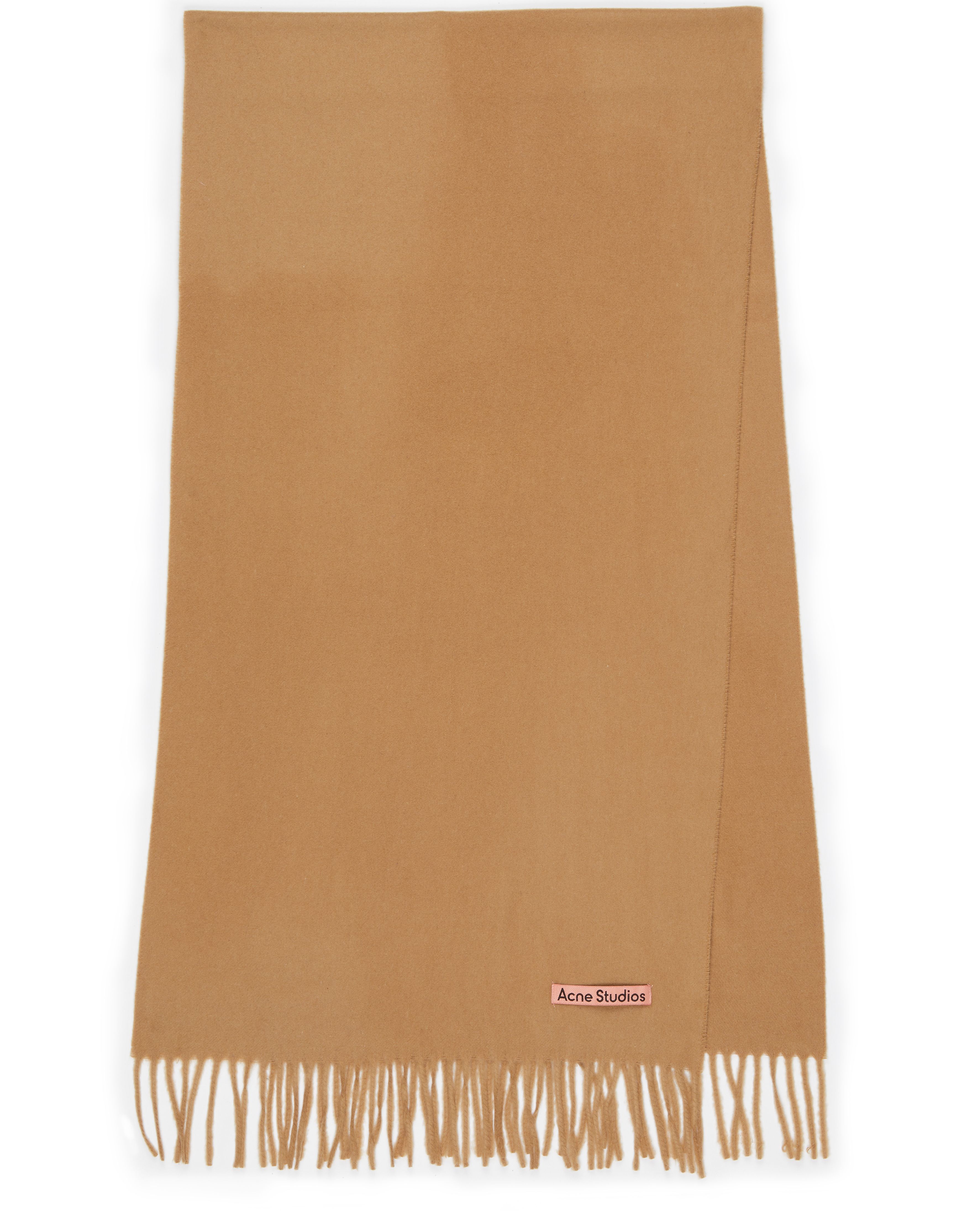 Acne Studios Fringed cashmere scarf