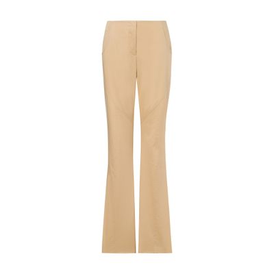 Alberta Ferretti Trousers in stretch sateen