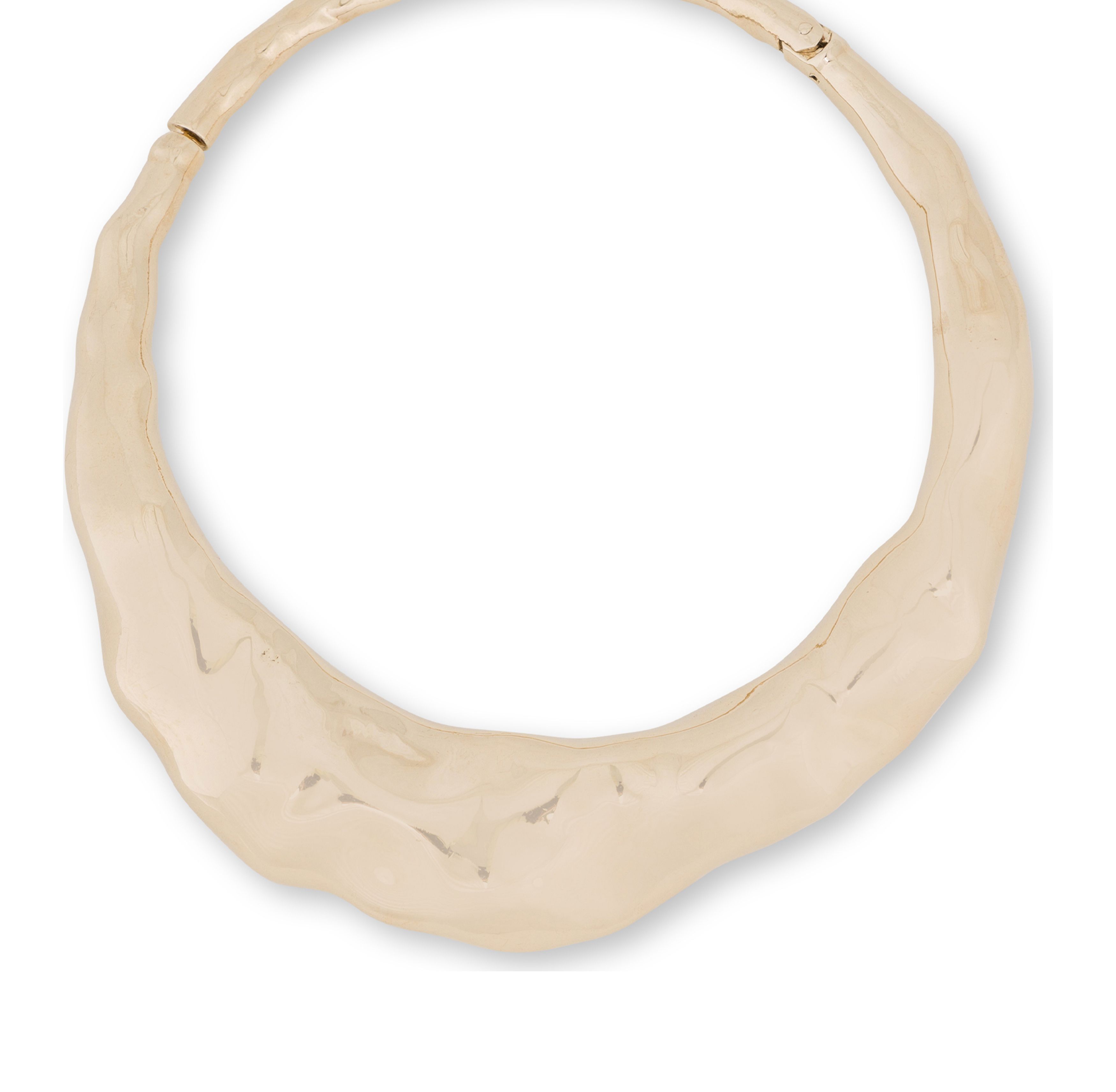 Alberta Ferretti Metal choker necklace