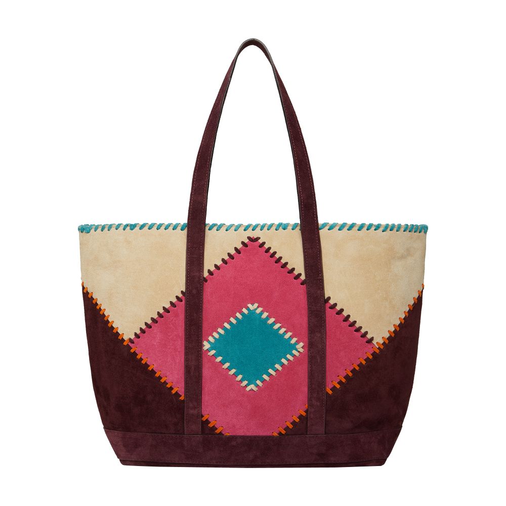  Leather L cabas tote