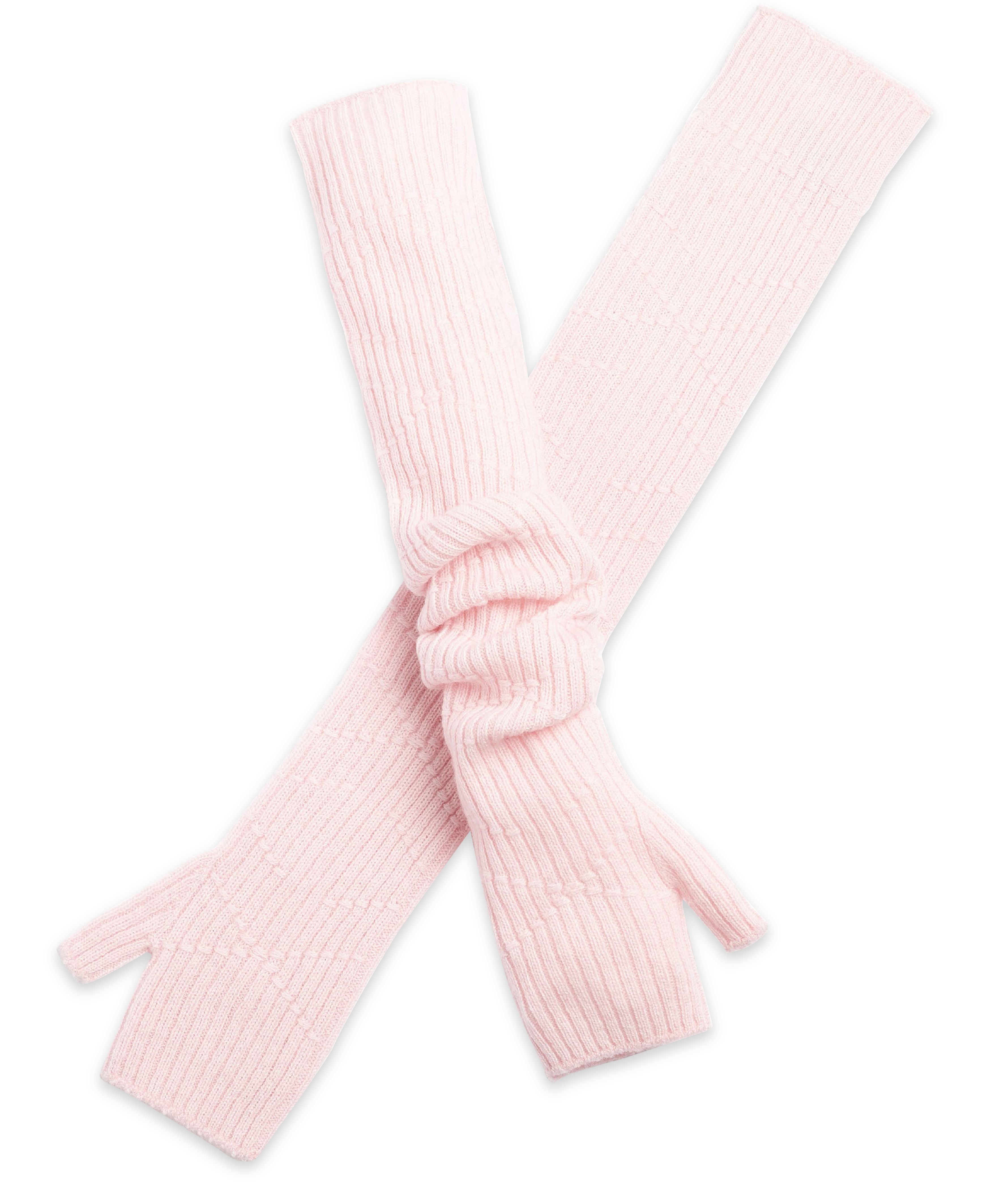 Barrie Long cashmere fingerless gloves