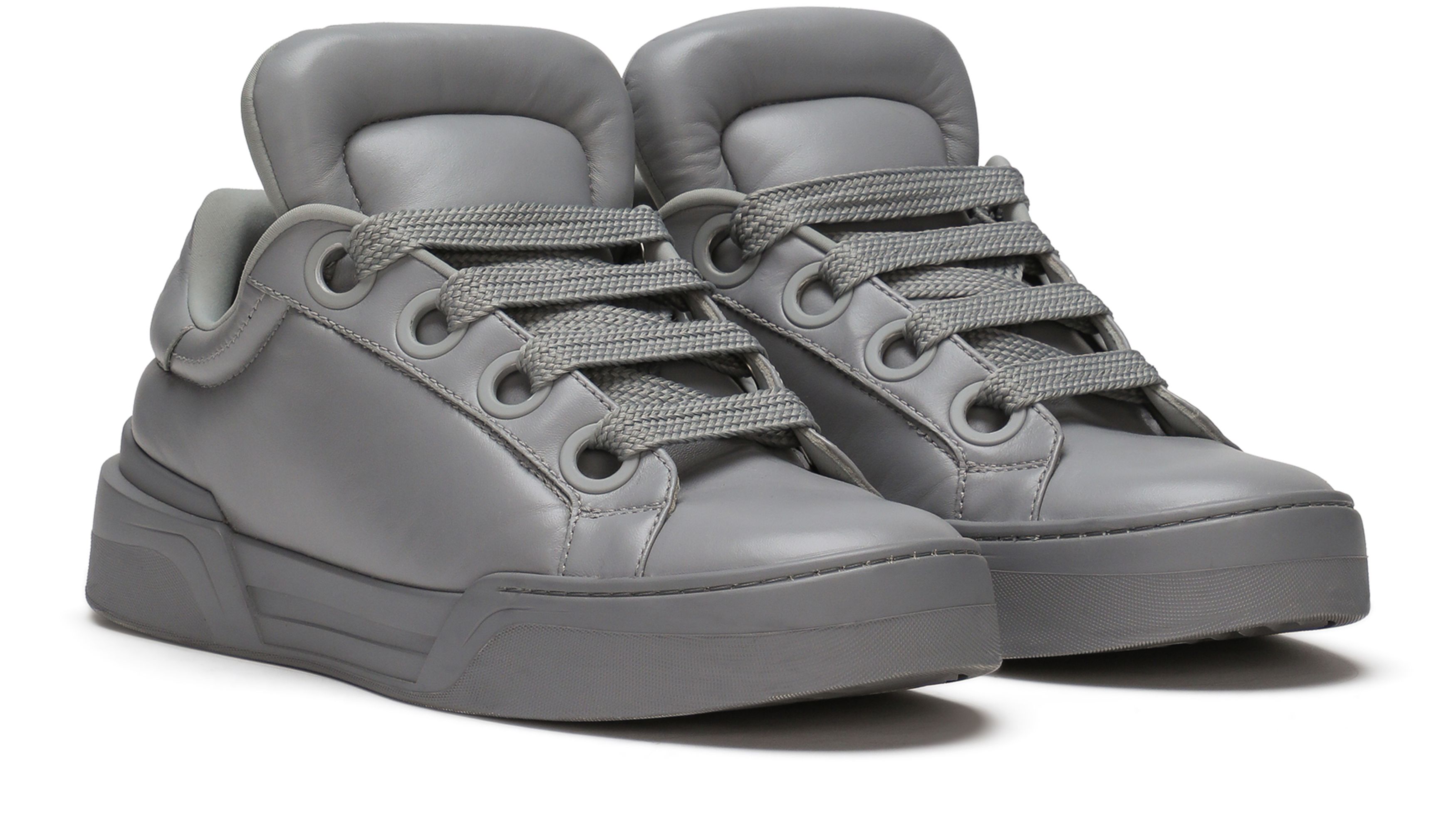 Dolce & Gabbana Mega Skate Sneaker In Nappa