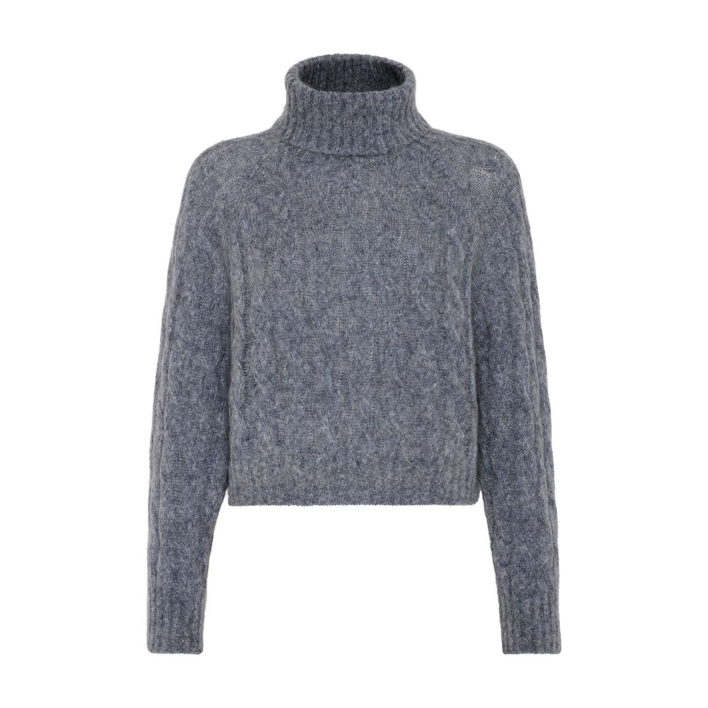 Brunello Cucinelli Turtleneck sweater with monili