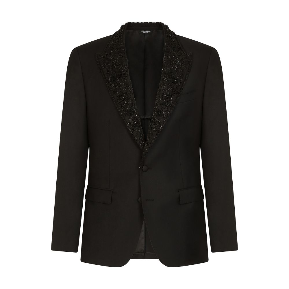 Dolce & Gabbana Taormina-fit wool tuxedo jacket