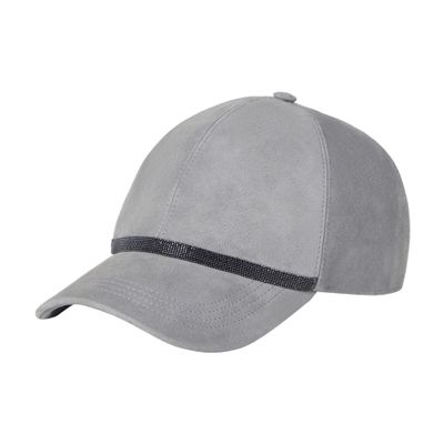 Brunello Cucinelli Suede baseball cap