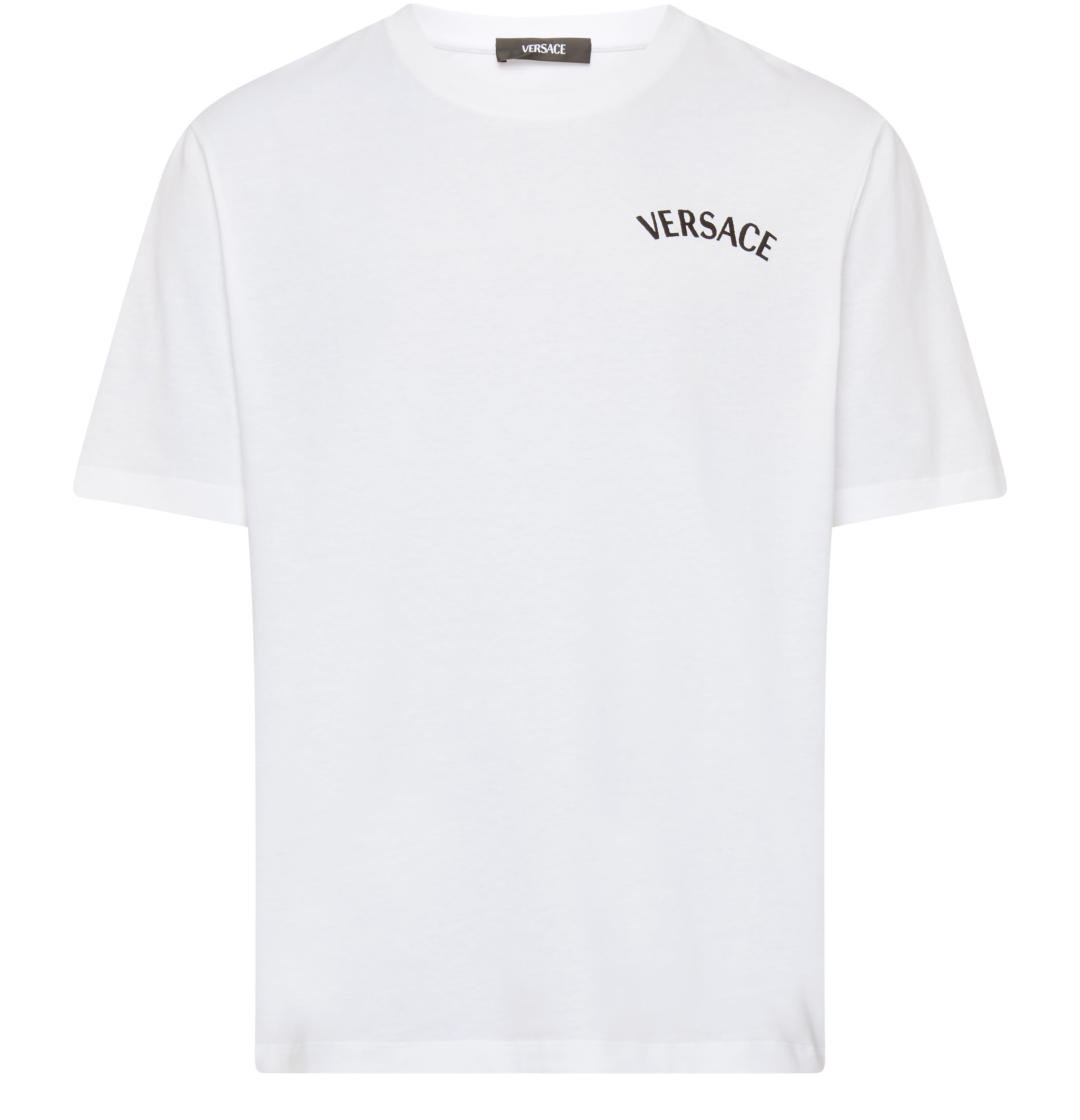 Versace Versace embroidery jersey T-shirt with stamp print