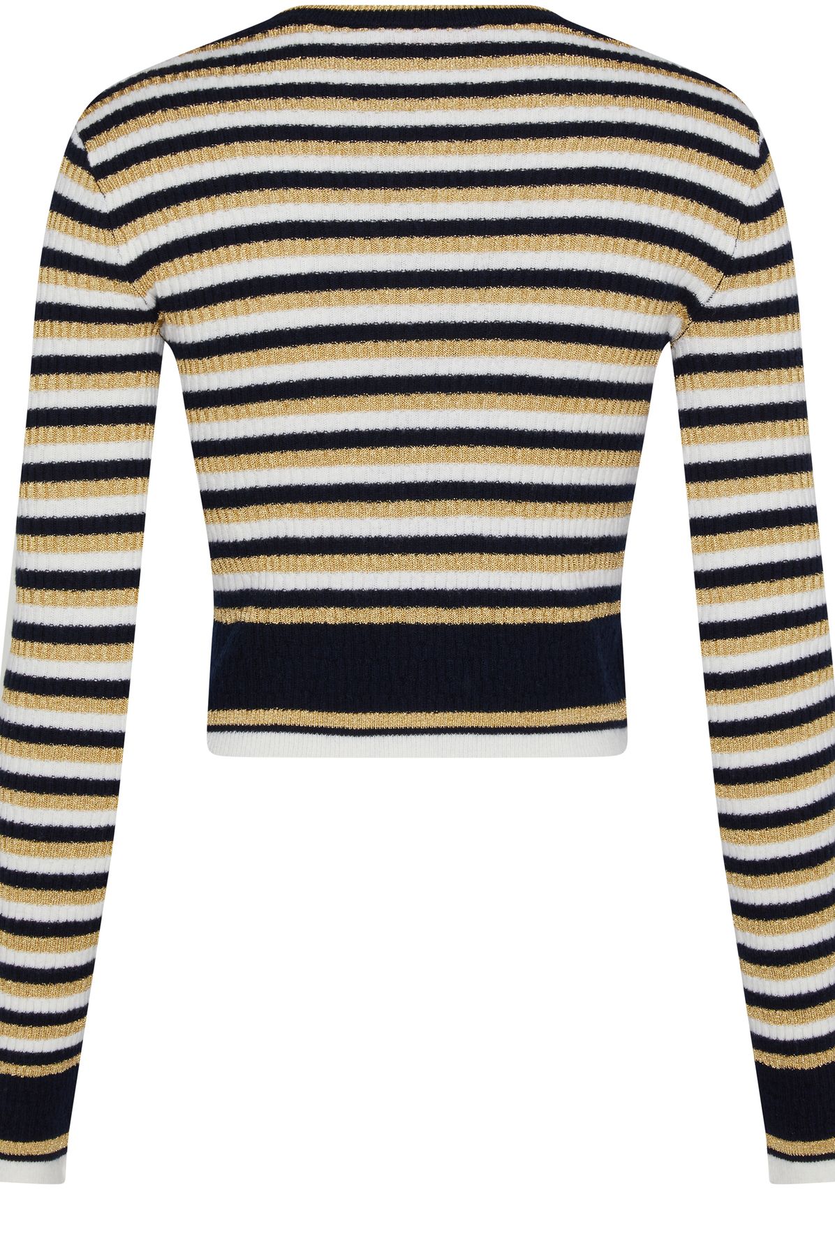 VALENTINO GARAVANI Short striped sweater