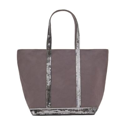  Canvas L cabas tote