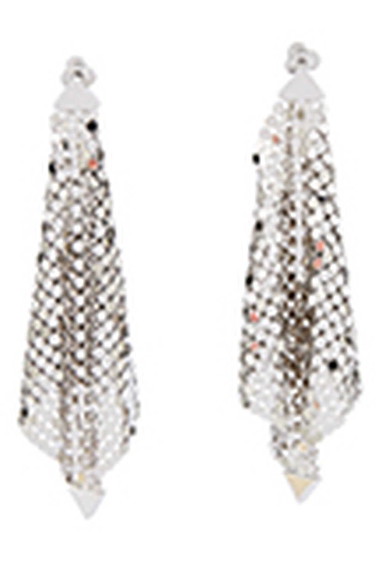 Rabanne Pixel sequin earrings