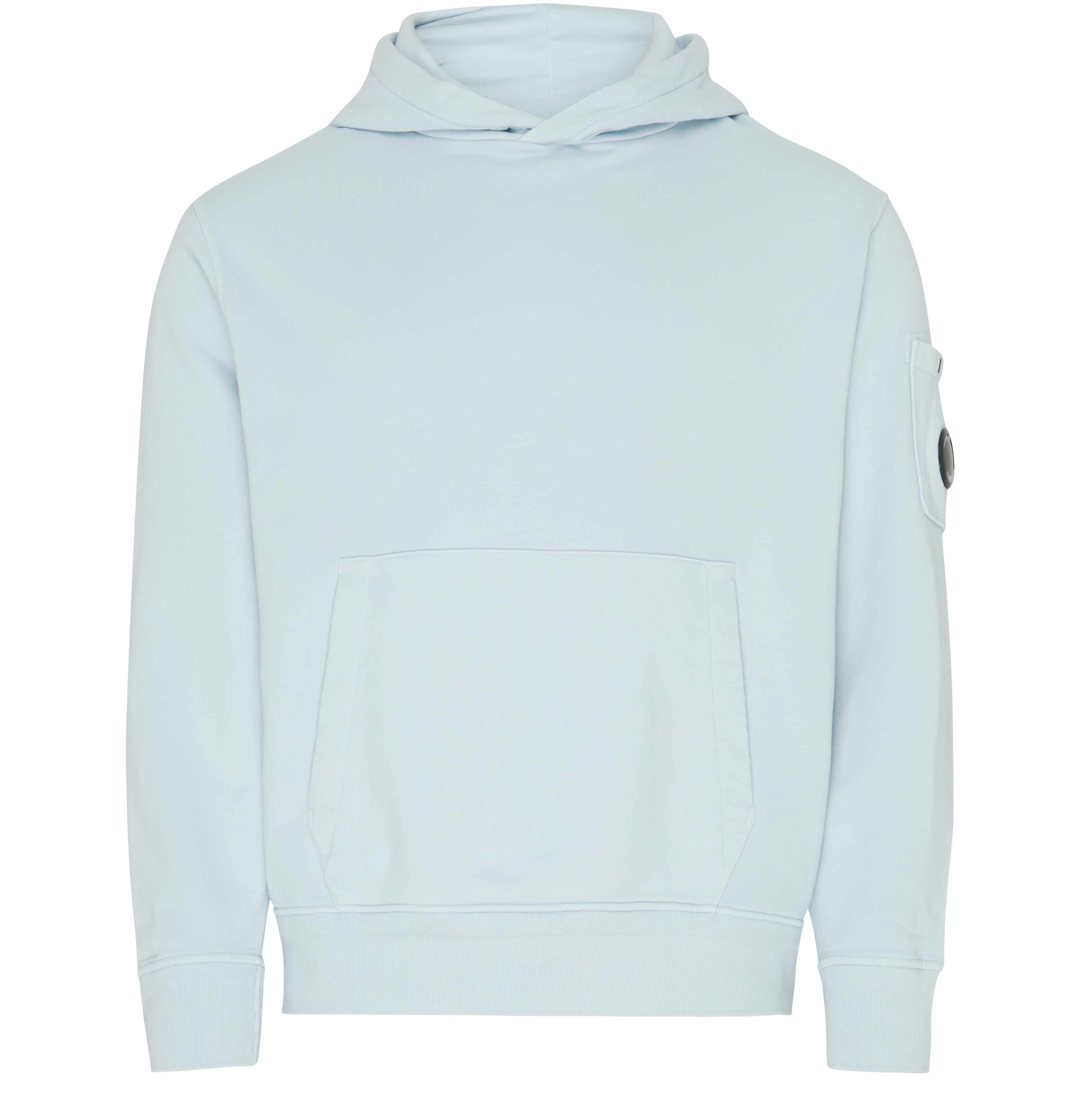 CP COMPANY Diagonal Fleece Lens hoodie