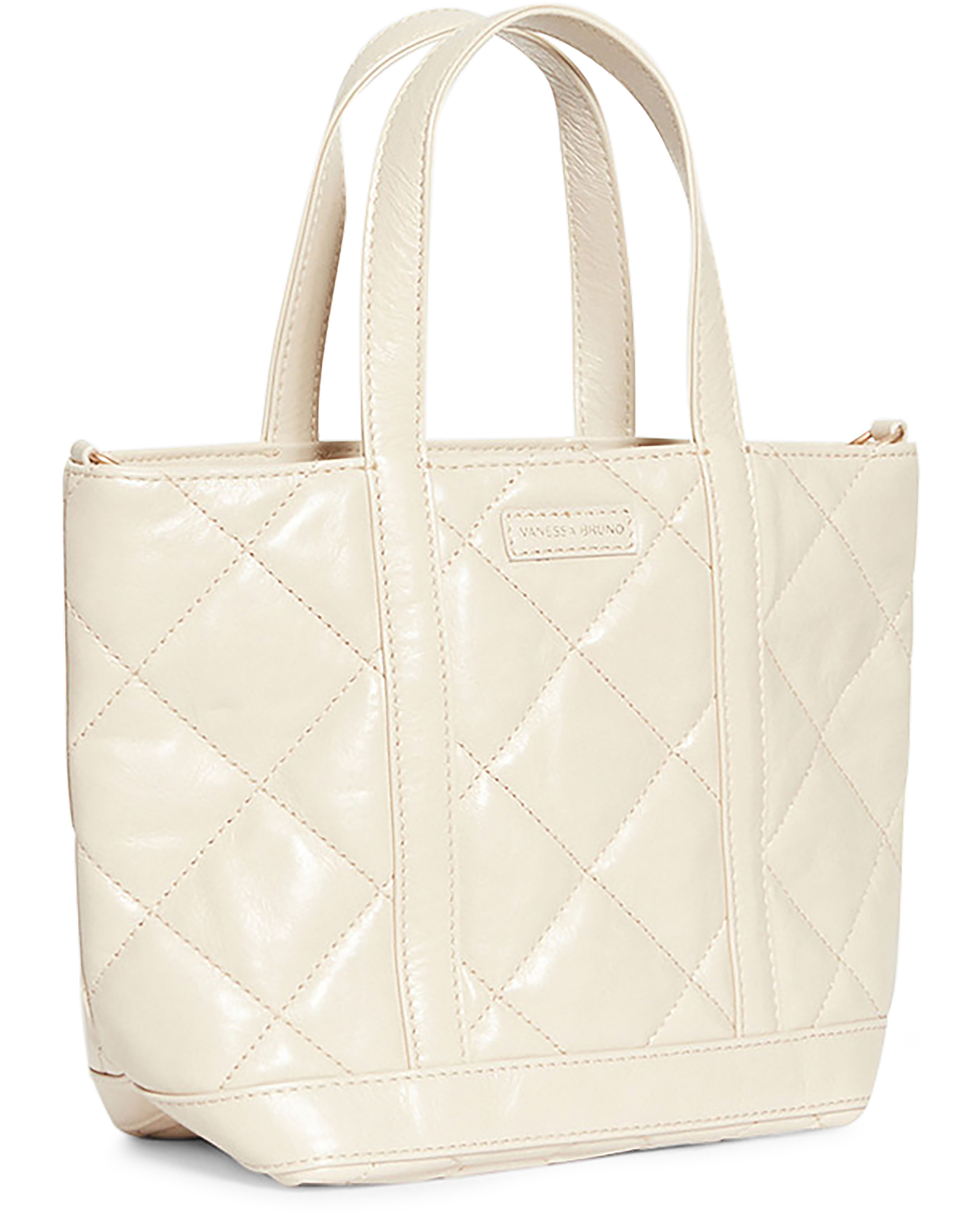  S quilted leather tote bag