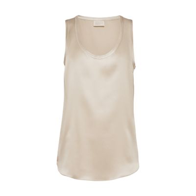 Brunello Cucinelli Satin top