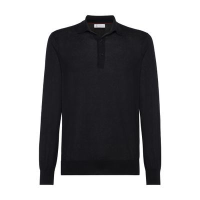 Brunello Cucinelli Lightweight knit Polo