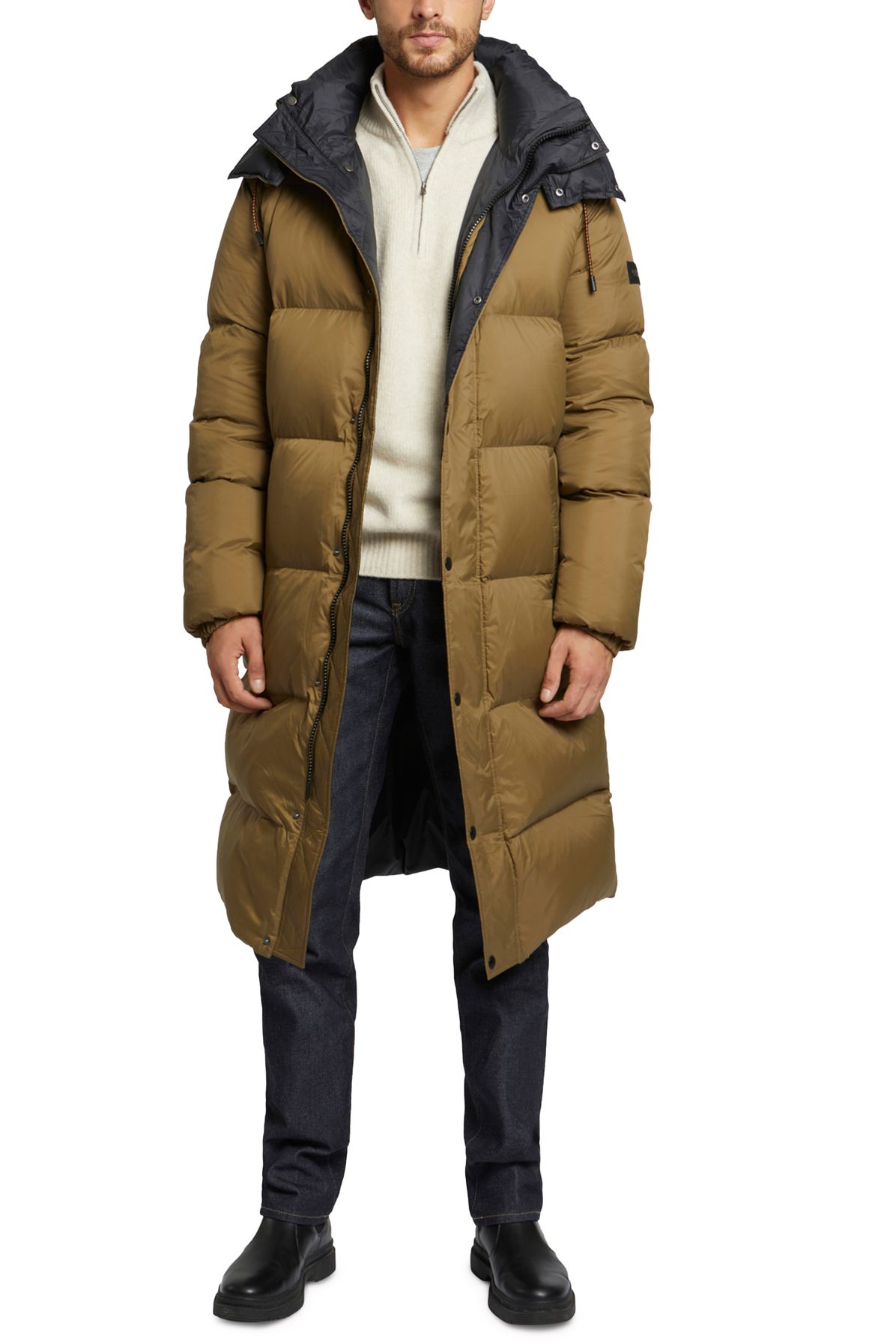 Yves Salomon Ultra-light hooded puffer jacket