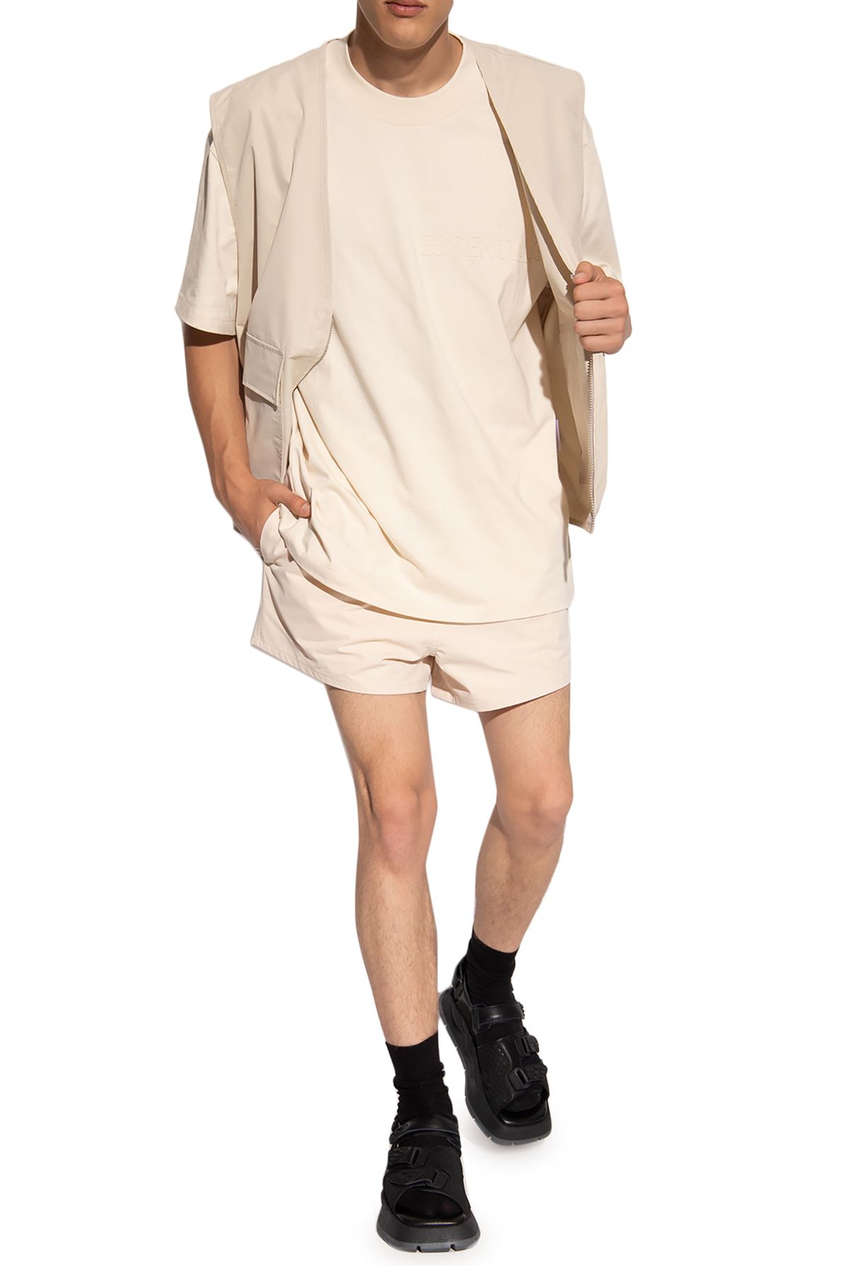 Fear Of God Essentials Shorts with logo