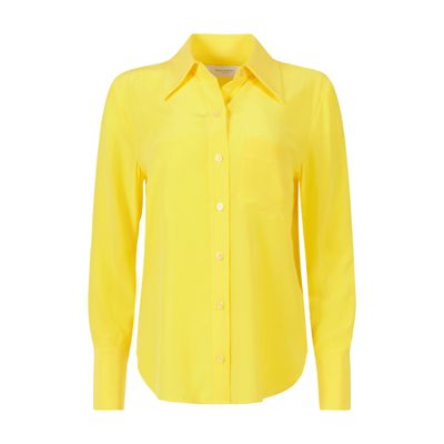 Equipment Quinne long sleeve silk shirt