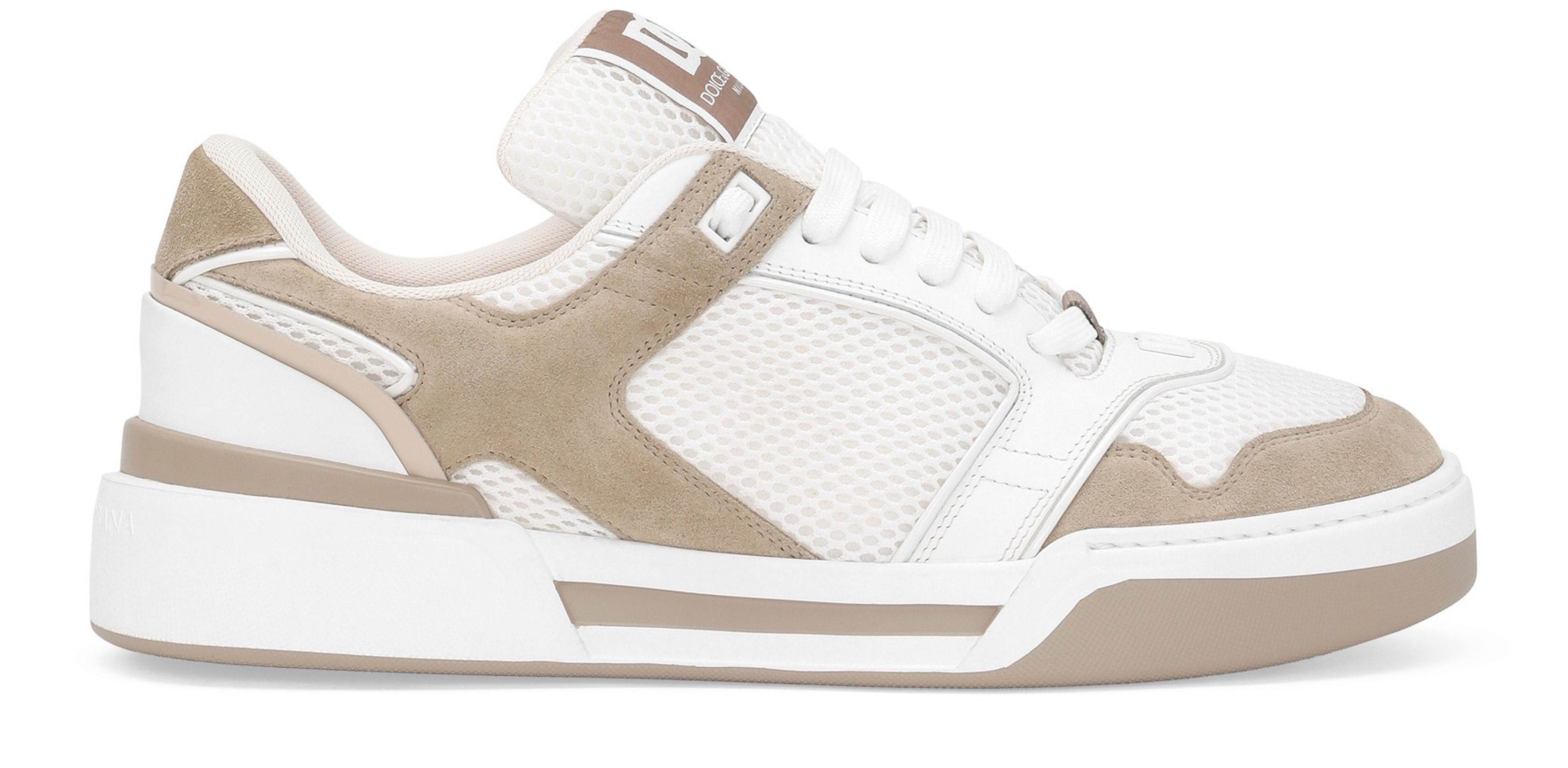 Dolce & Gabbana Mixed-material New Roma sneakers