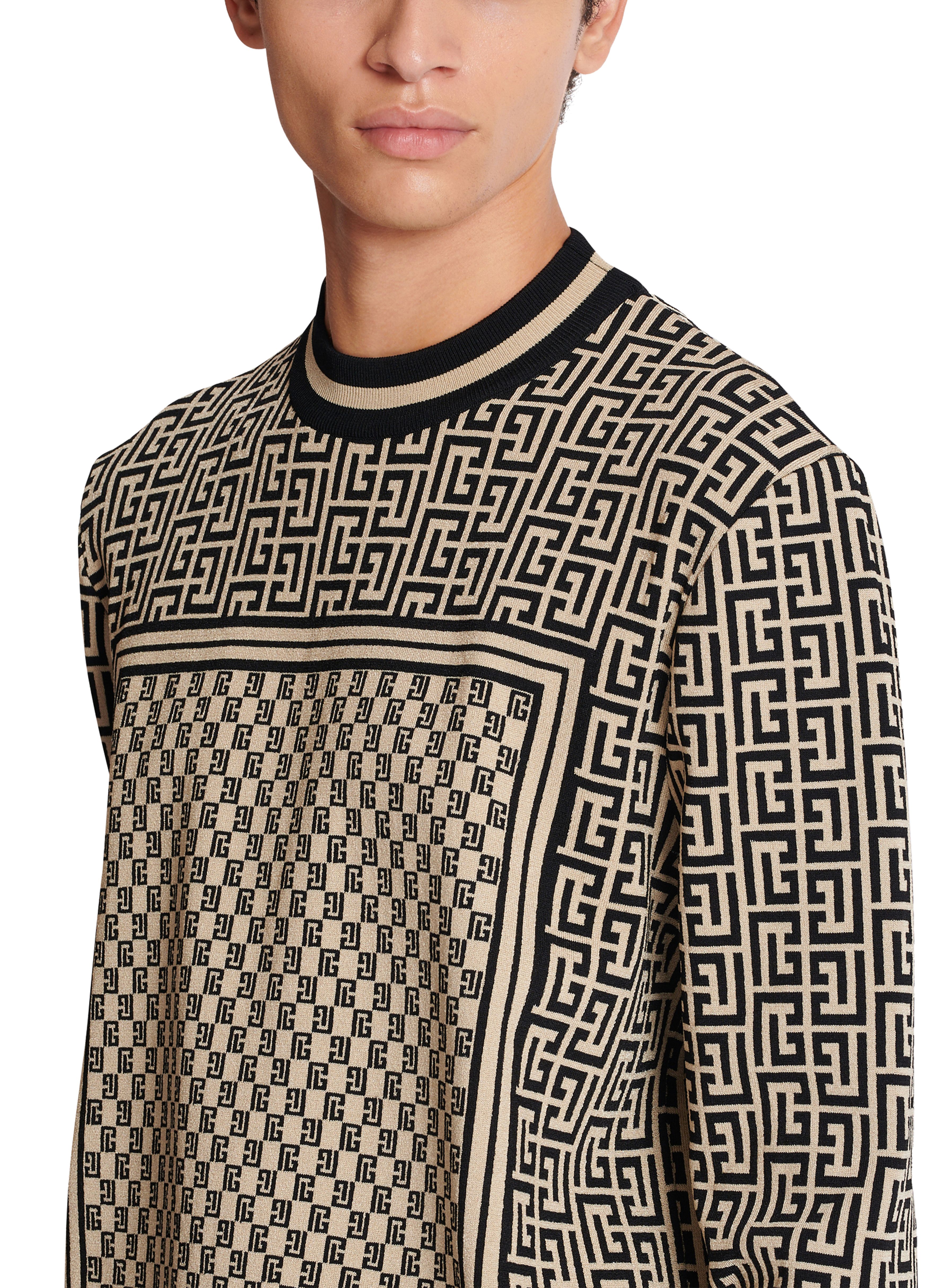 Balmain Mini Monogram Sweater