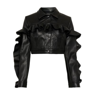 David Koma Leather jacket