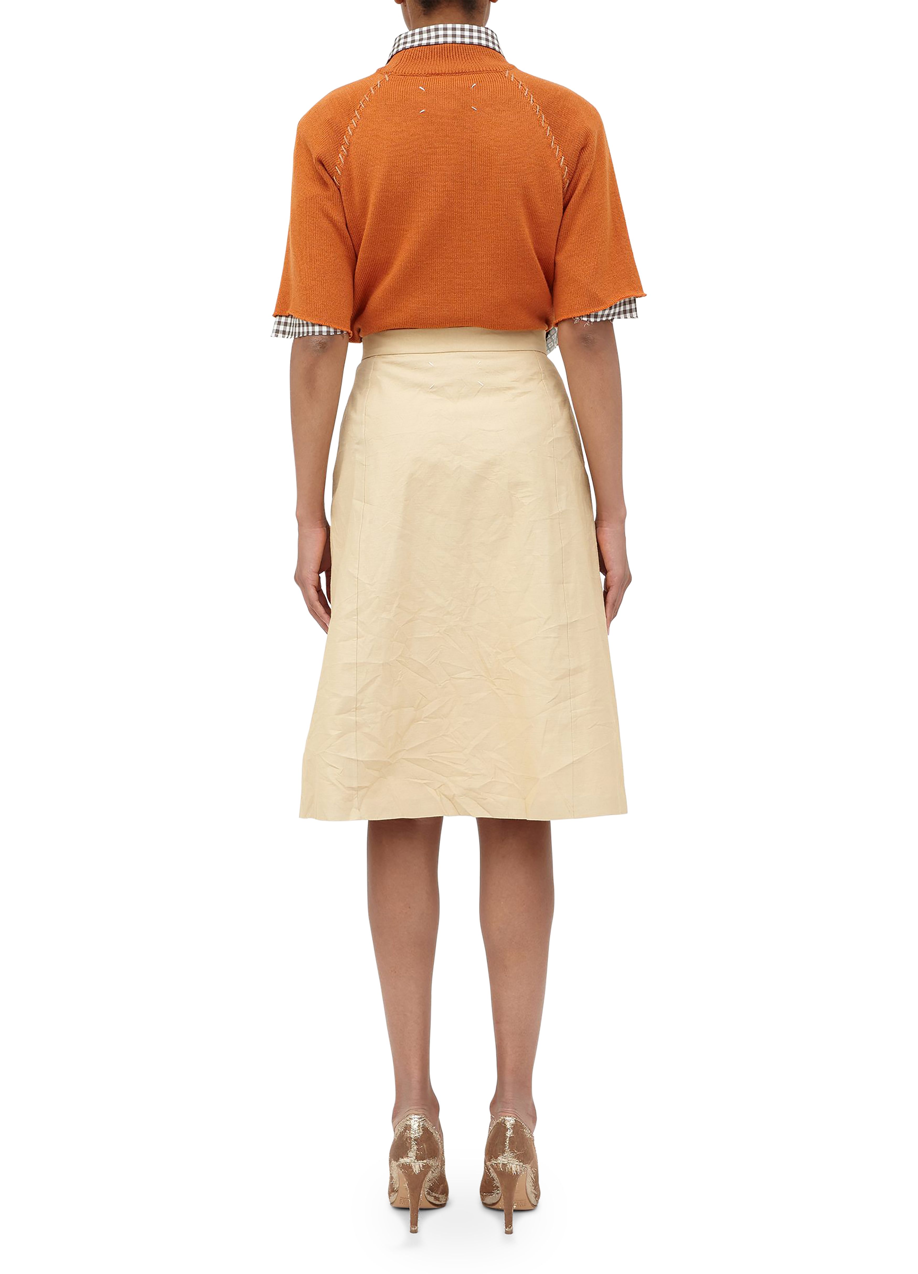 Maison Margiela Utility cotton skirt