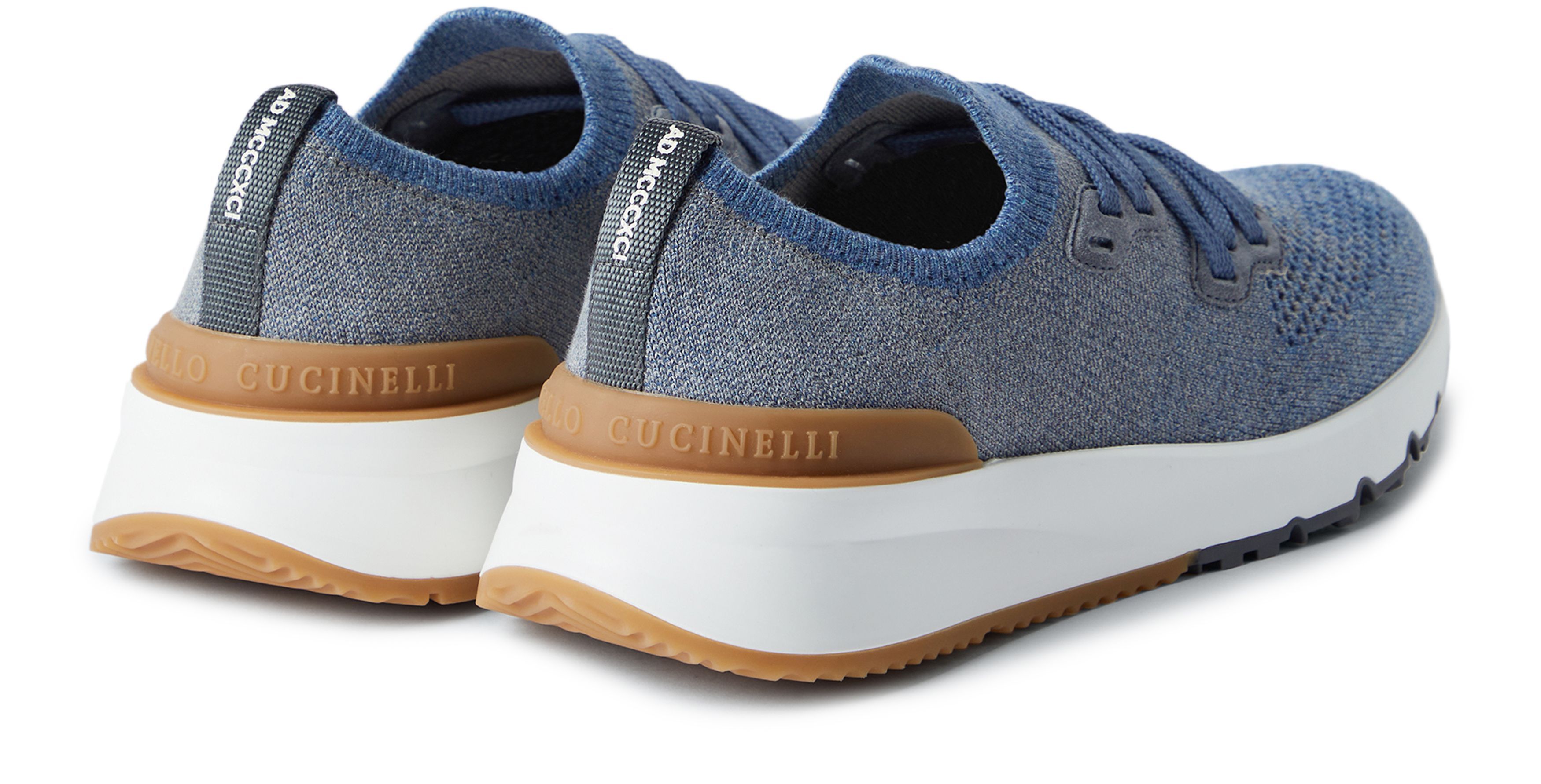 Brunello Cucinelli Knitted running shoes