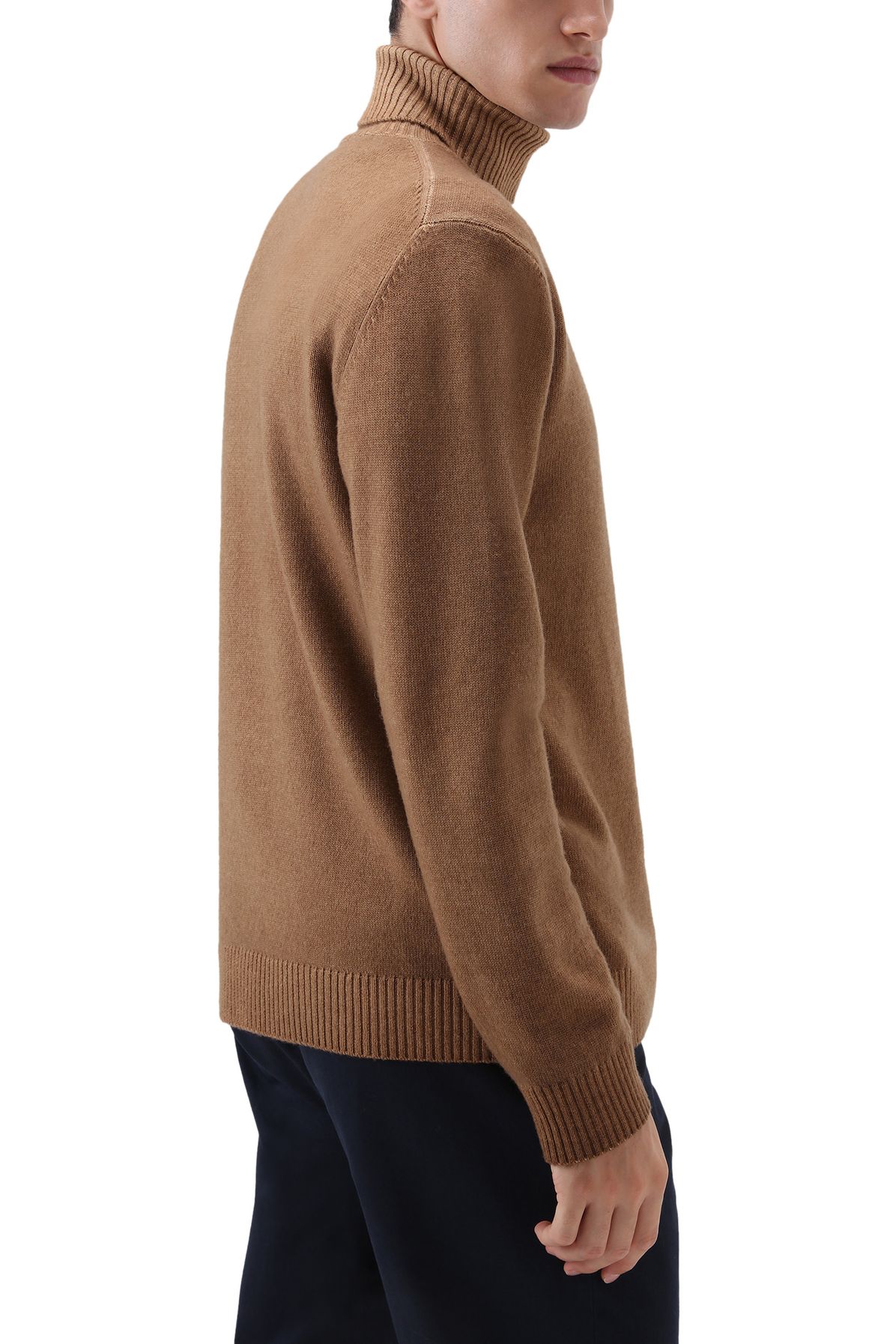 Woolrich Garment-dyed Turtleneck Sweater