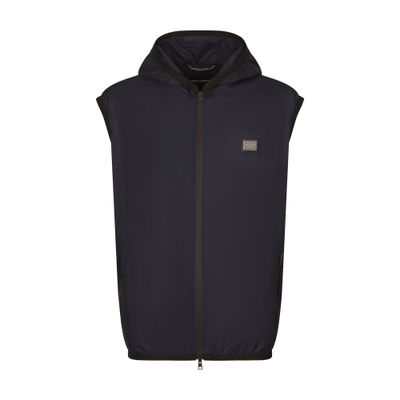 Dolce & Gabbana Hooded sports vest