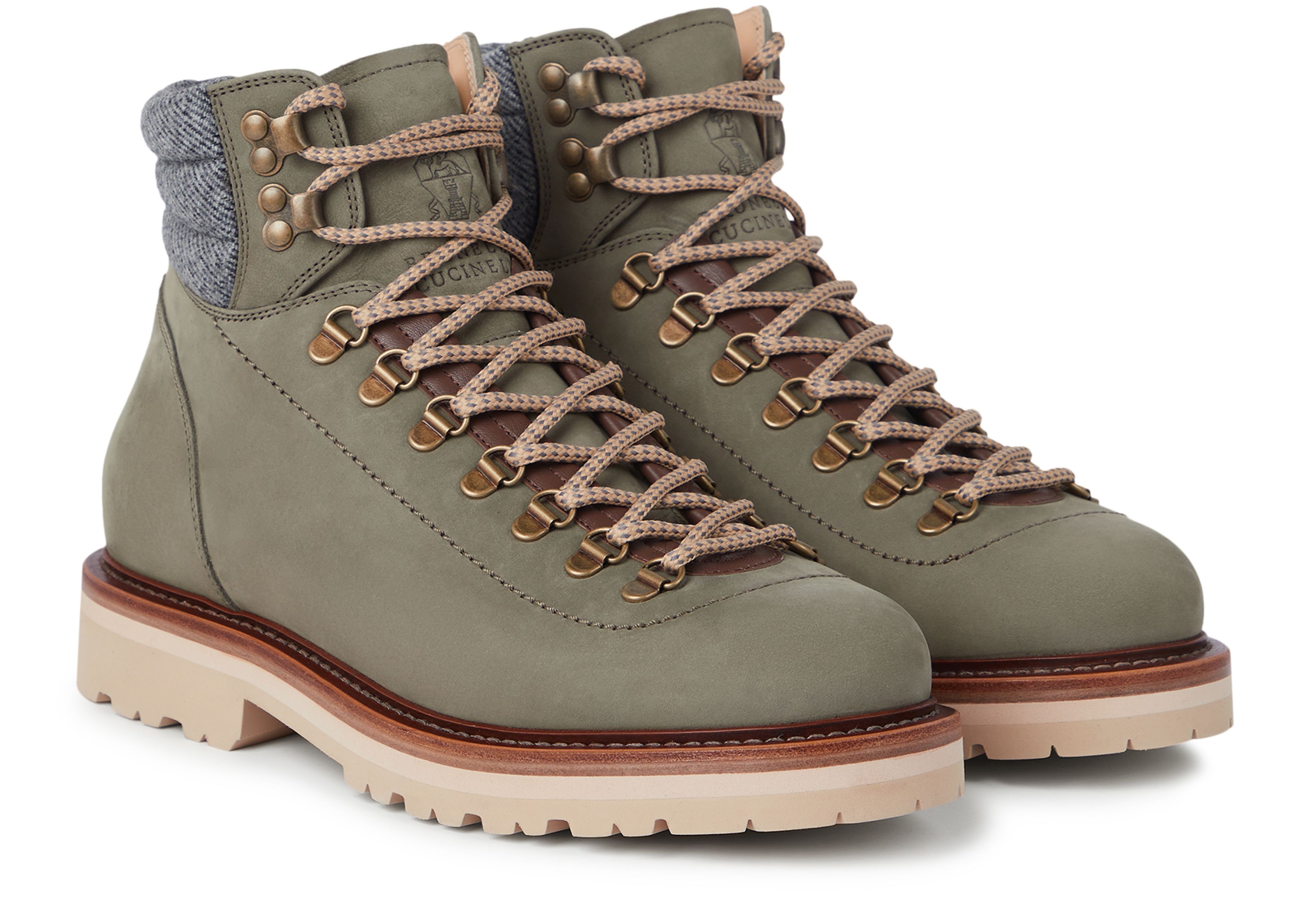 Brunello Cucinelli Nubuck Mountain Boot