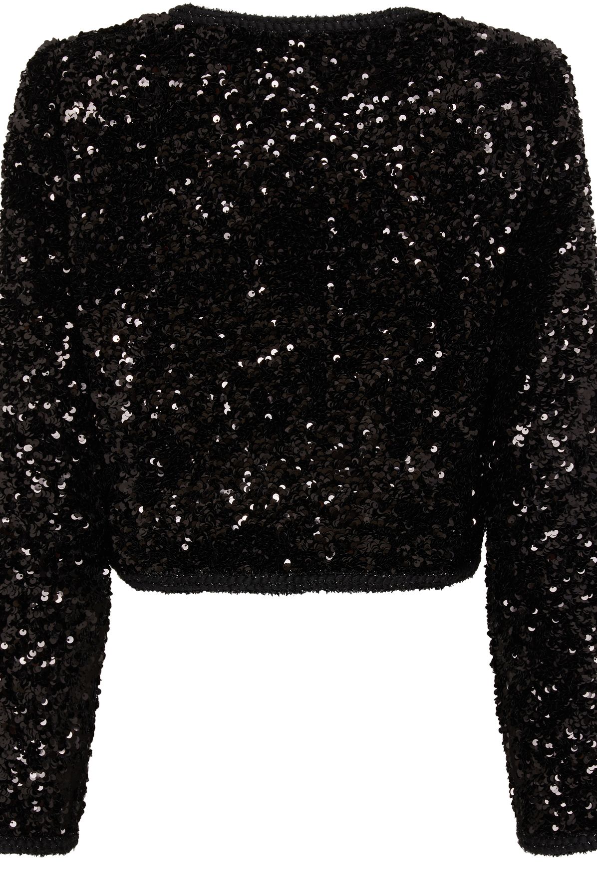  Cropped diamanté jacket