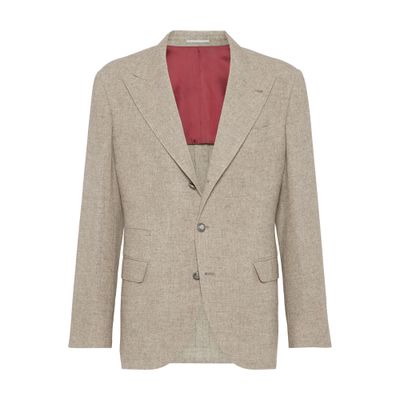 Brunello Cucinelli Yak fabric blazer