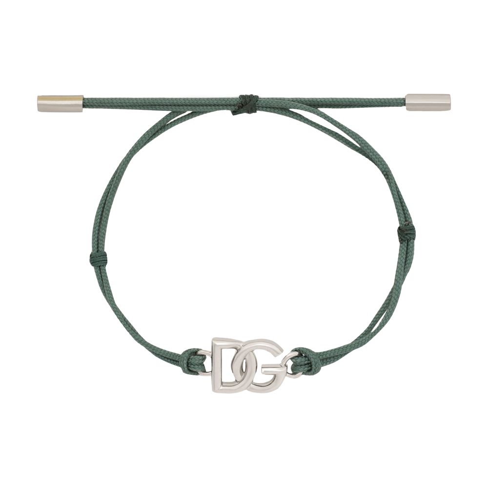 Dolce & Gabbana Cord bracelet with DG logo