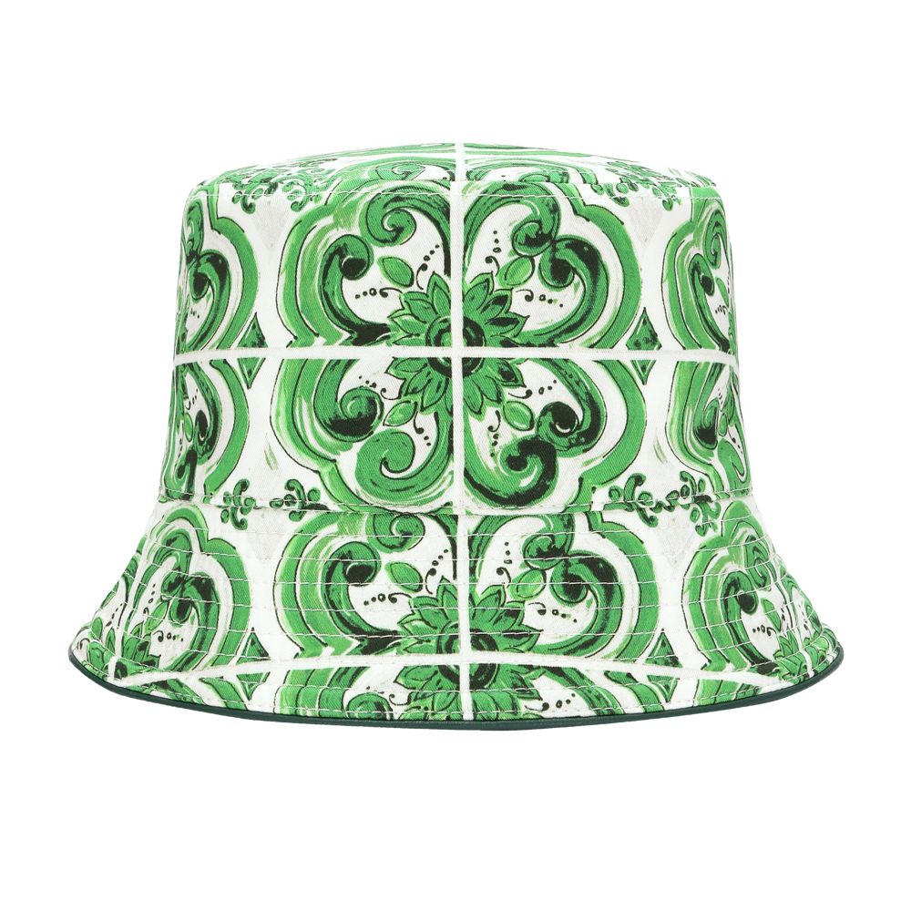 Dolce & Gabbana Majolica reversible bucket hat